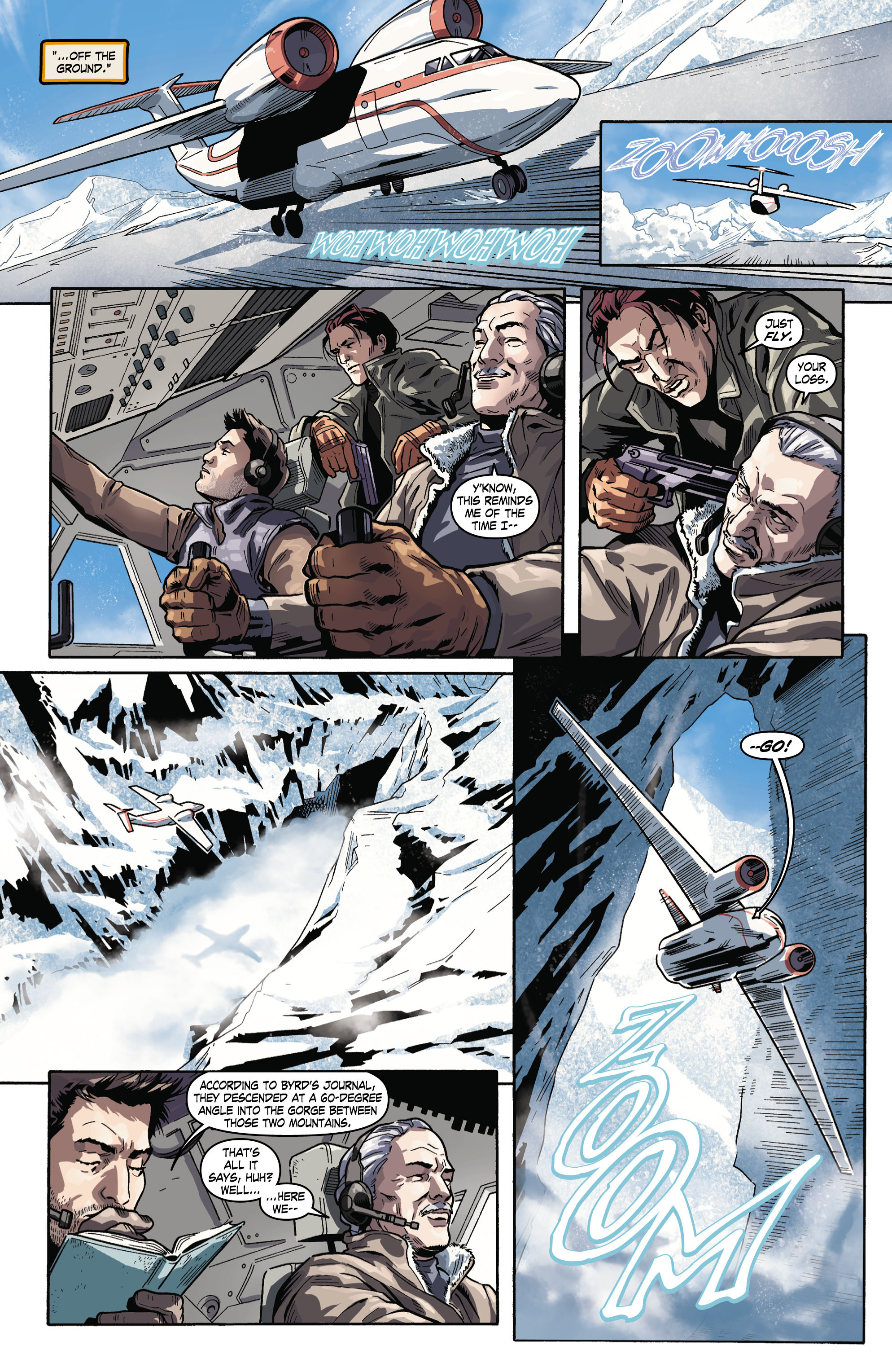 Read online Uncharted comic -  Issue #3 - 16