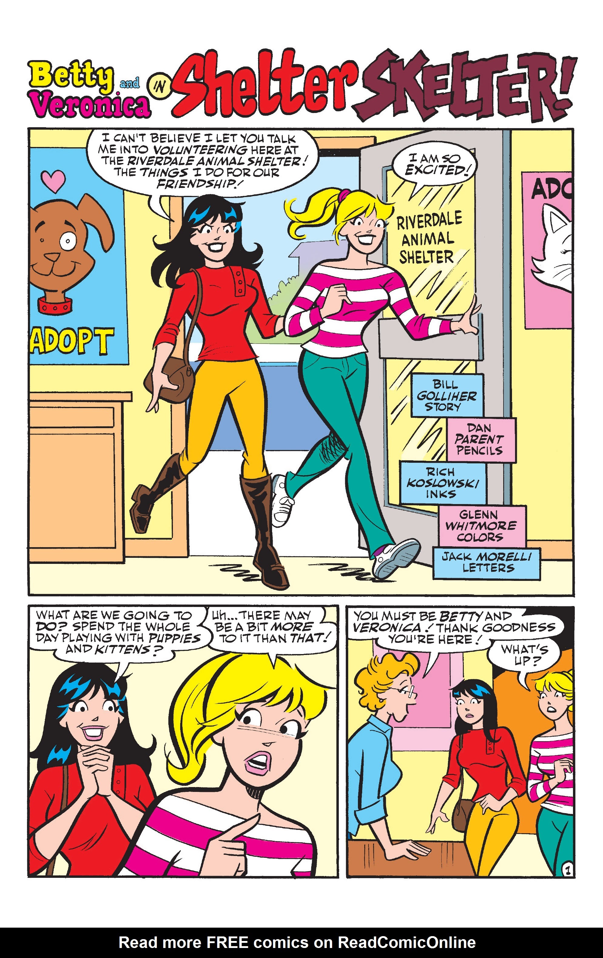Read online Betty & Veronica Best Friends Forever: At Movies comic -  Issue #5 - 8