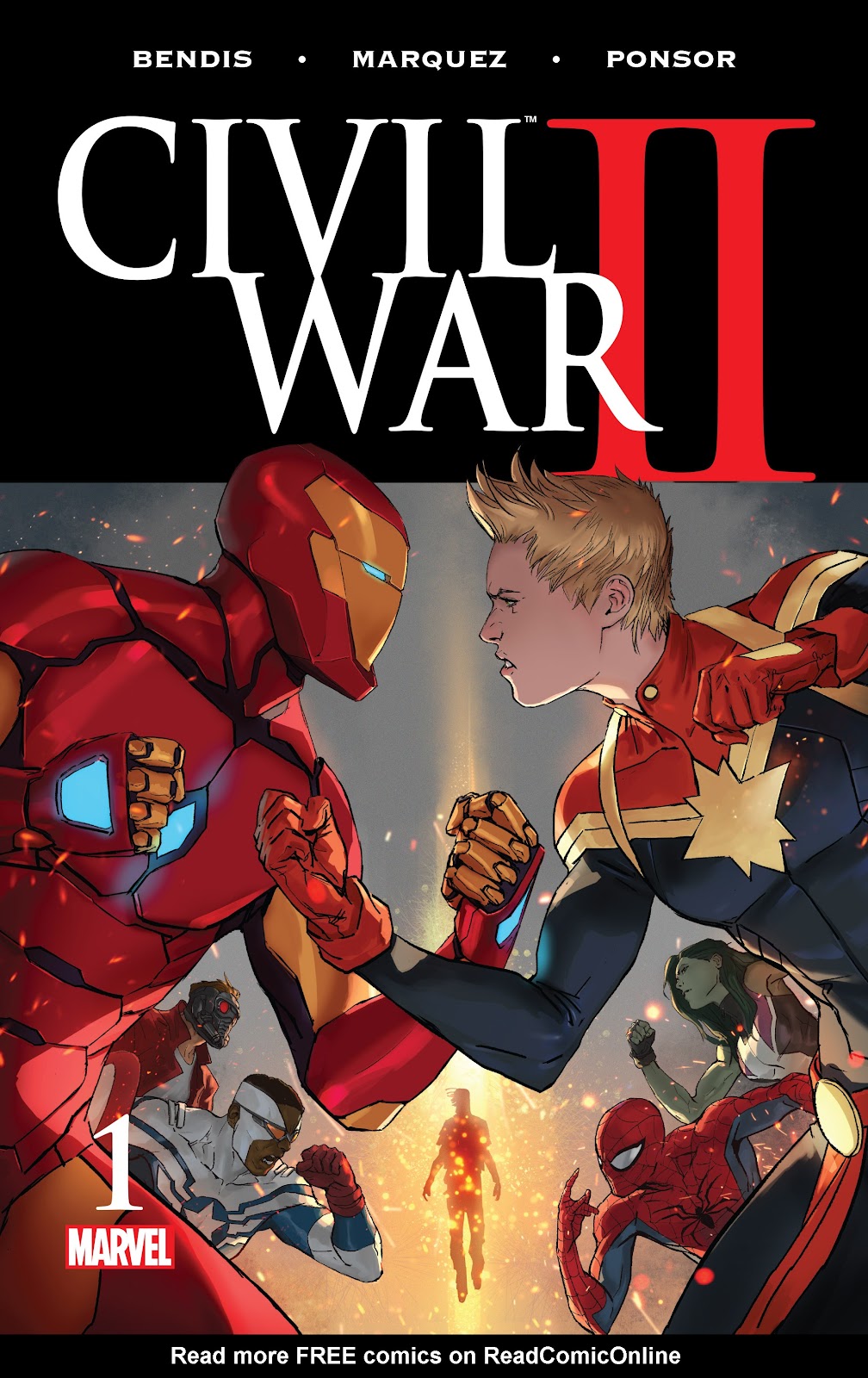 Civil War II issue 1 - Page 1