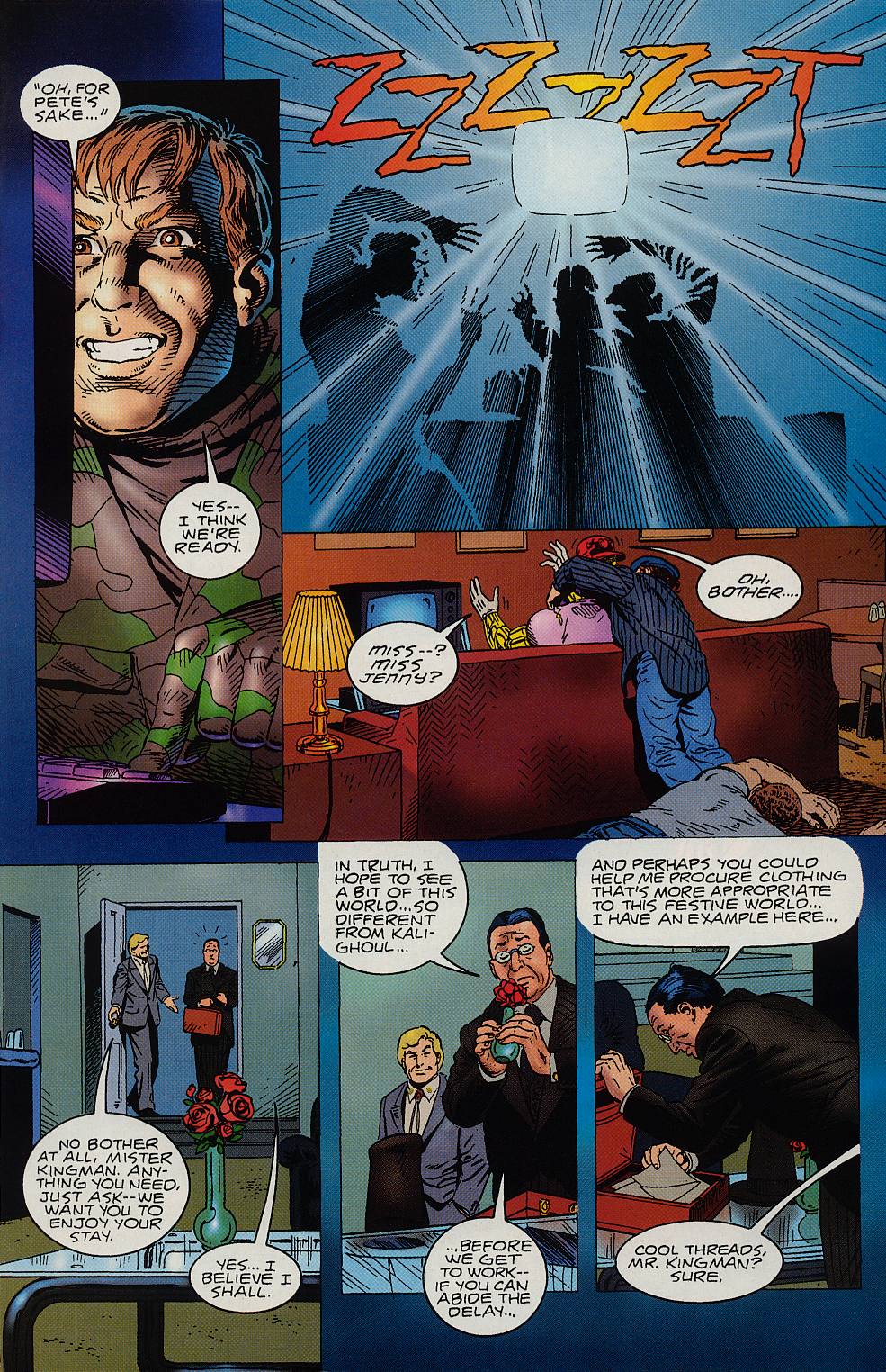Read online Neil Gaiman's Mr. Hero - The Newmatic Man (1995) comic -  Issue #2 - 21