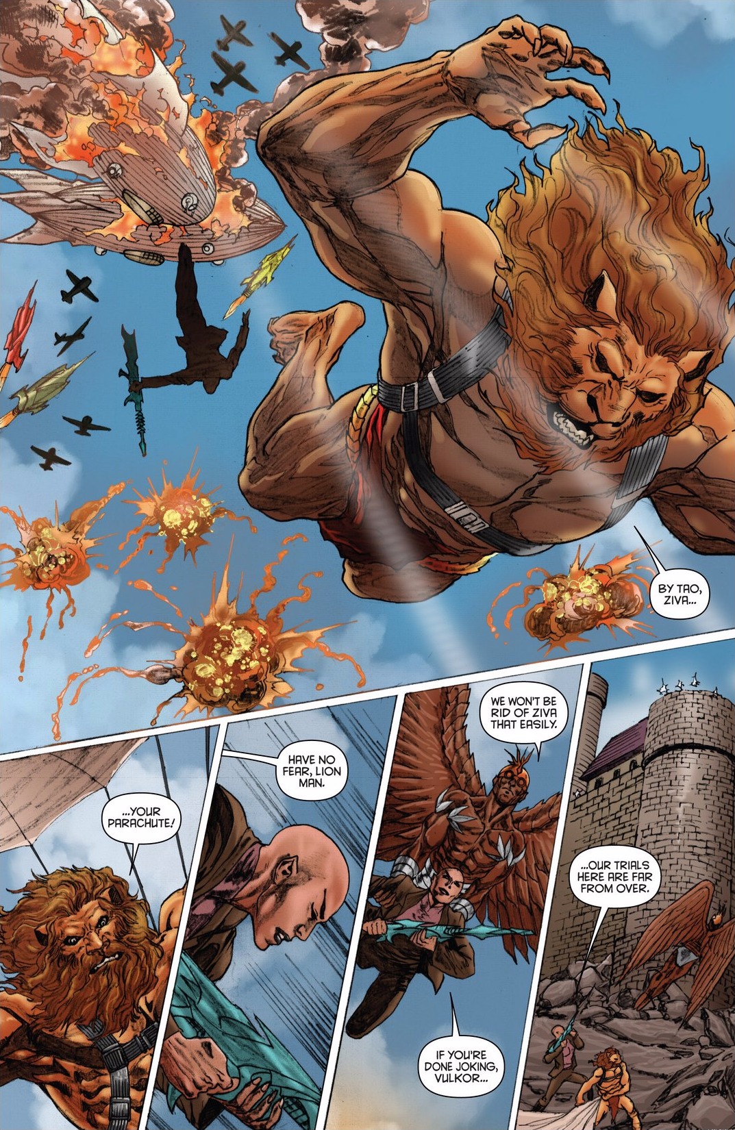 Read online Flash Gordon: Zeitgeist comic -  Issue # TPB - 244