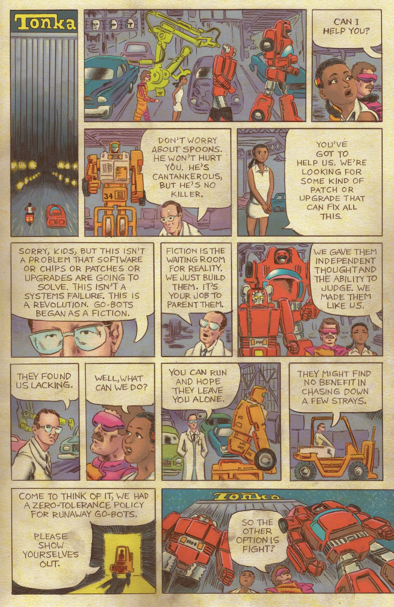 Read online Go-Bots comic -  Issue #2 - 11