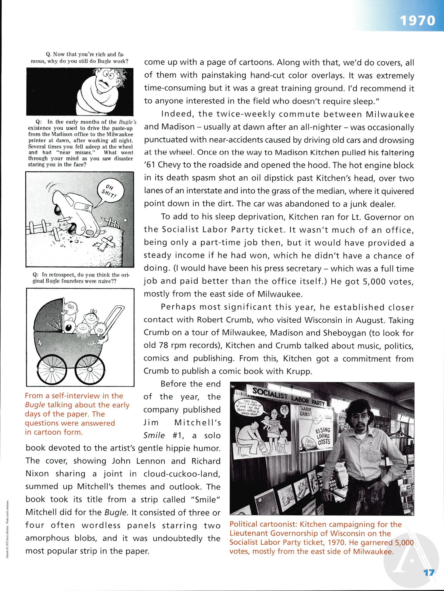 Read online Kitchen Sink Press: The First 25 Years comic -  Issue # TPB - 19