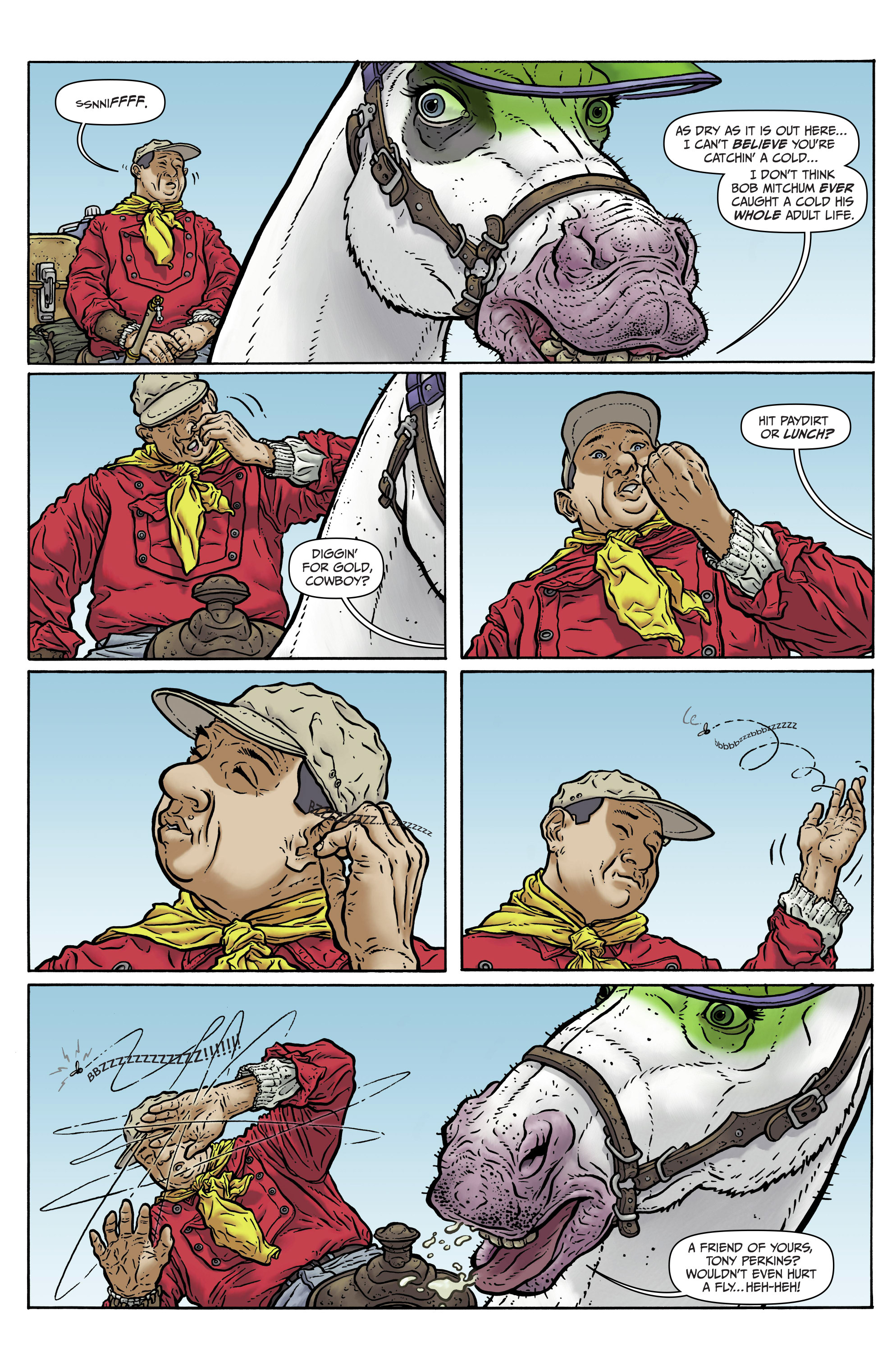 Read online Shaolin Cowboy comic -  Issue #3 - 10