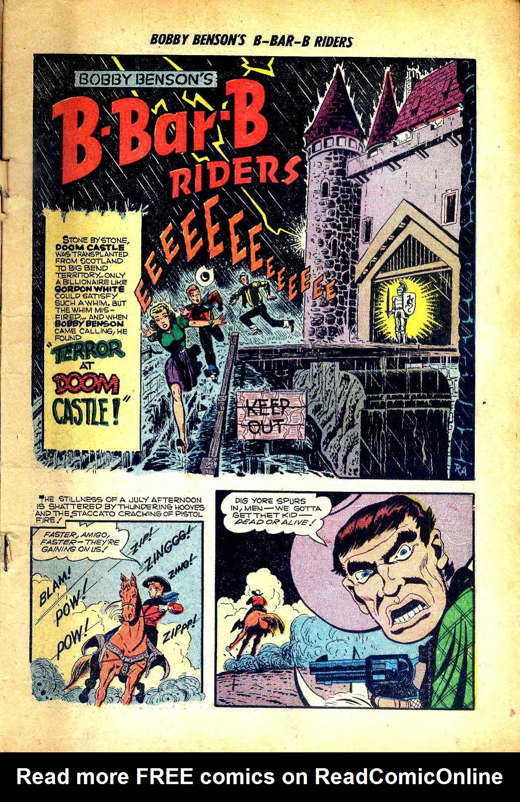 Read online Bobby Benson's B-Bar-B Riders comic -  Issue #18 - 3