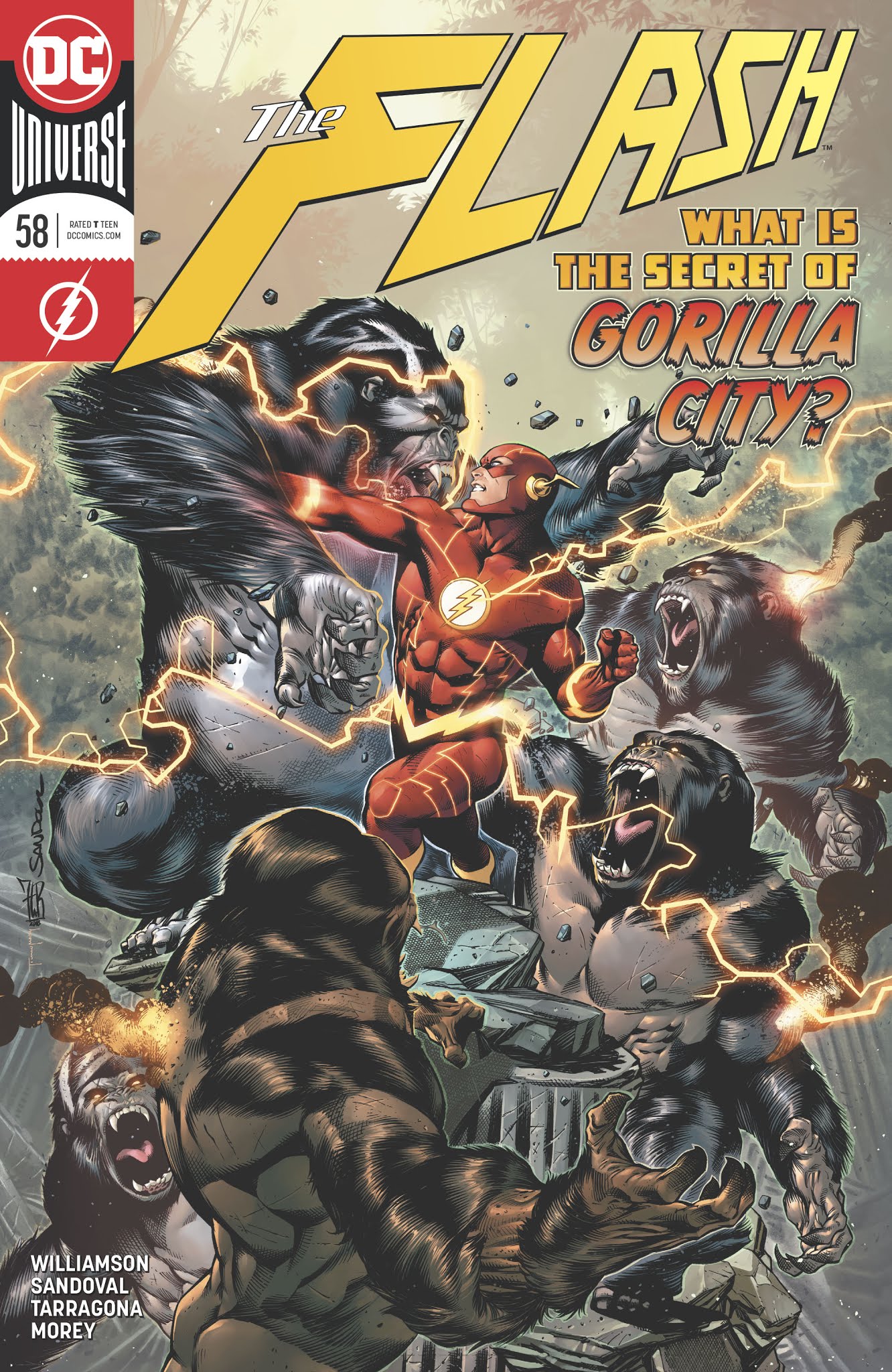Read online The Flash (2016) comic -  Issue #58 - 1