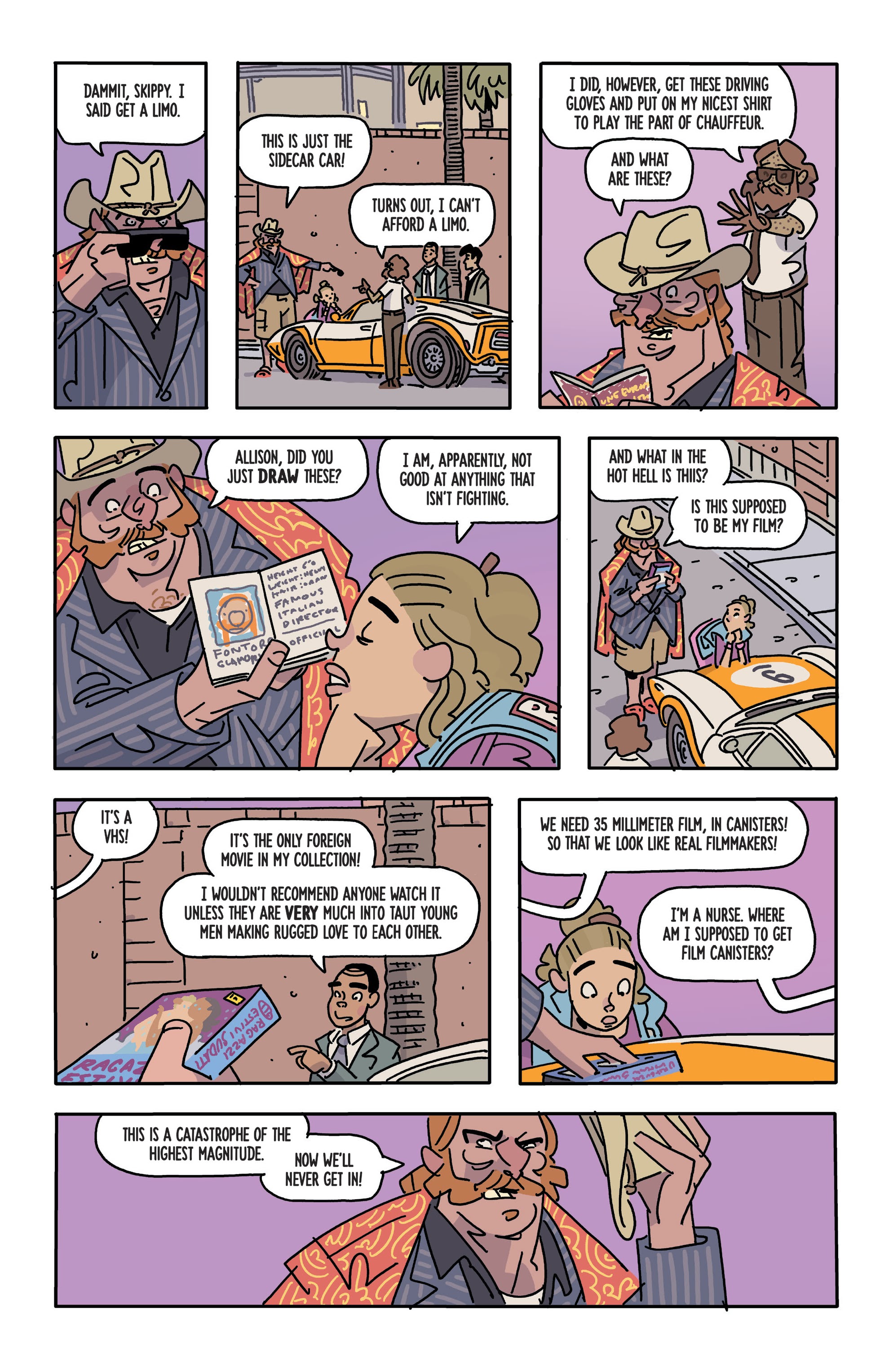 Read online The Six Sidekicks of Trigger Keaton comic -  Issue #4 - 9