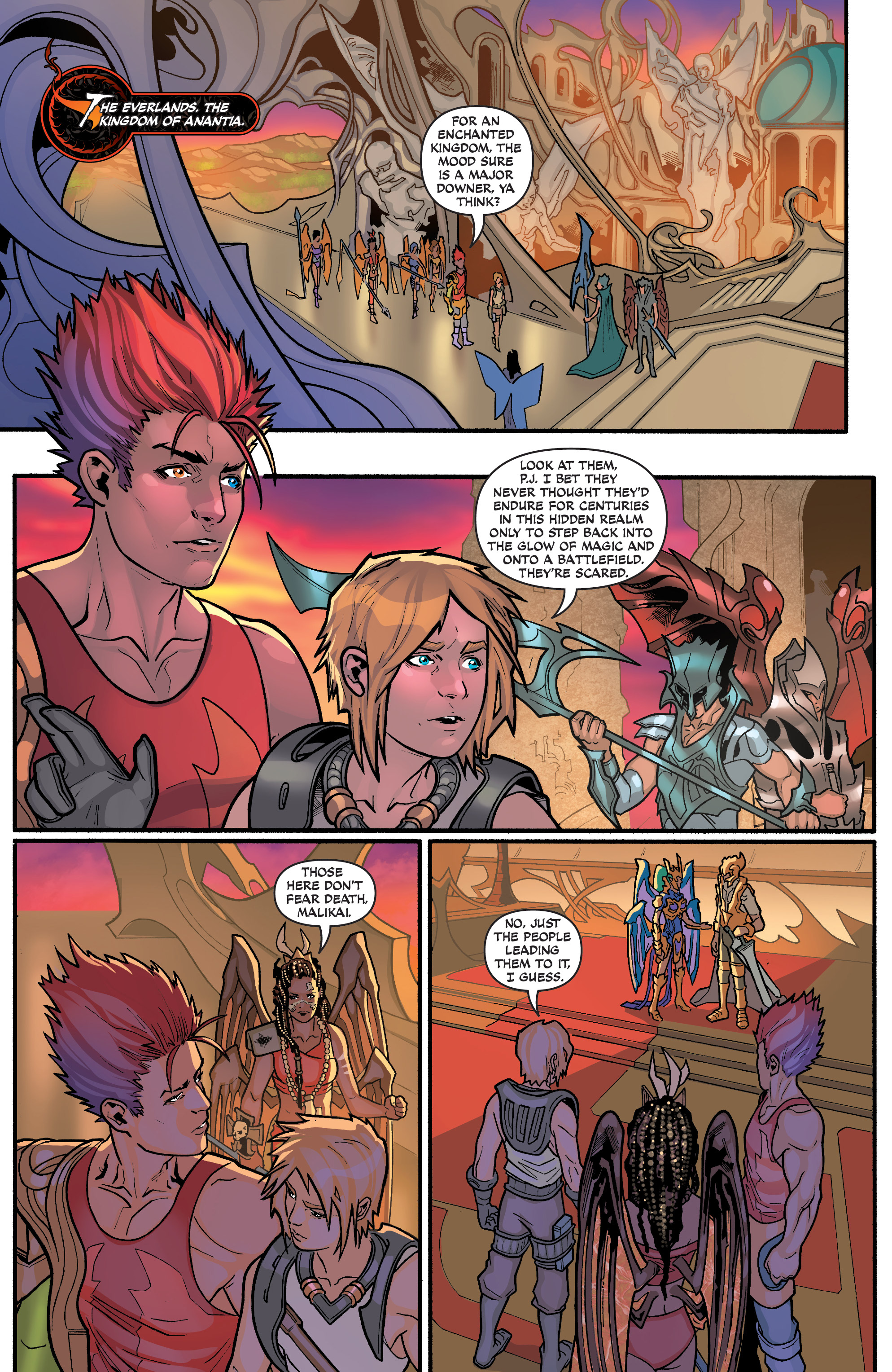 Read online Soulfire comic -  Issue #4 - 9