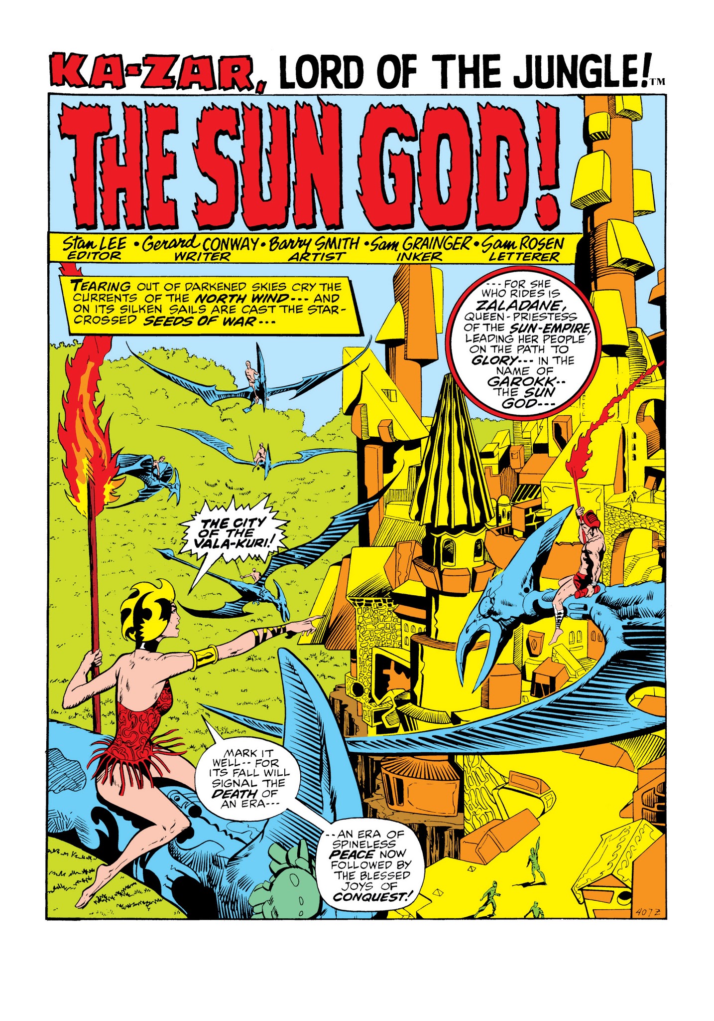 Read online Marvel Masterworks: Ka-Zar comic -  Issue # TPB 1 (Part 1) - 64