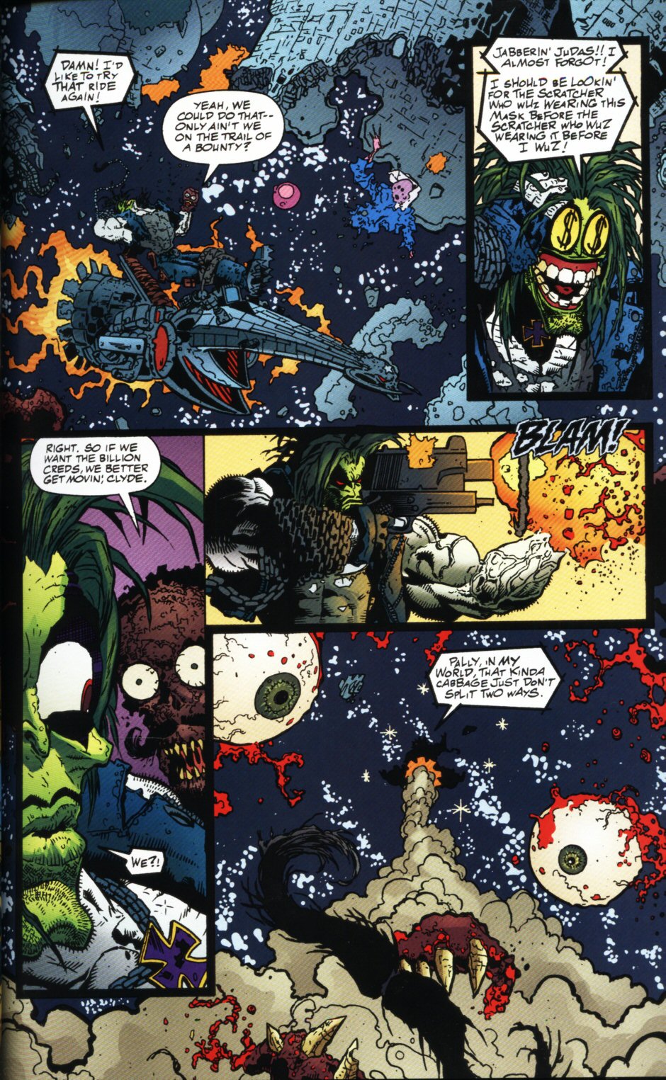 Read online Lobo/Mask comic -  Issue #2 - 30