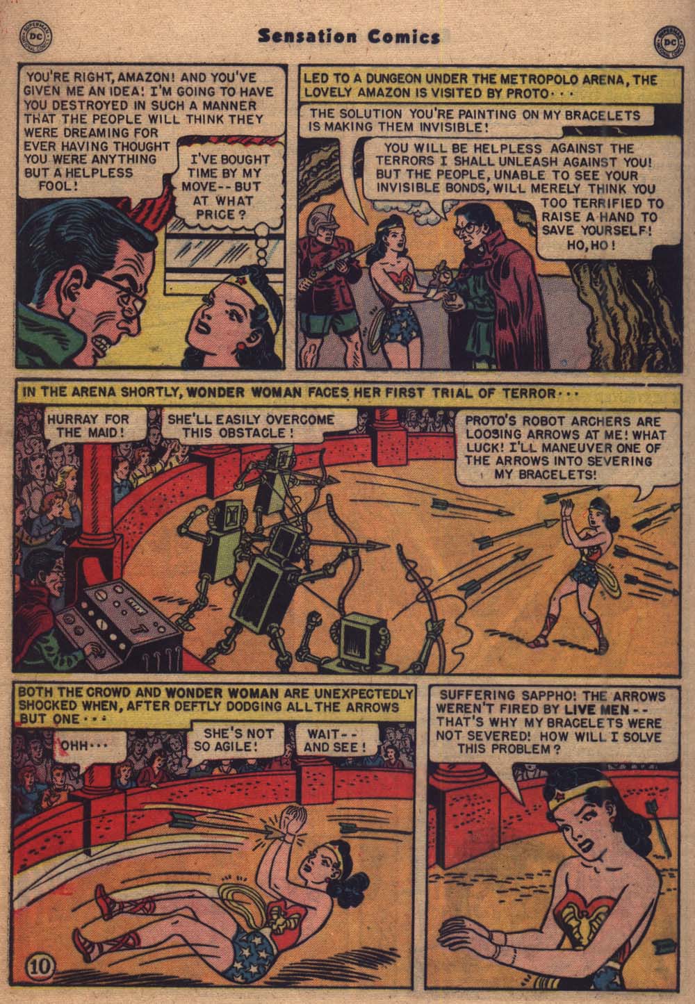 Read online Sensation (Mystery) Comics comic -  Issue #103 - 11