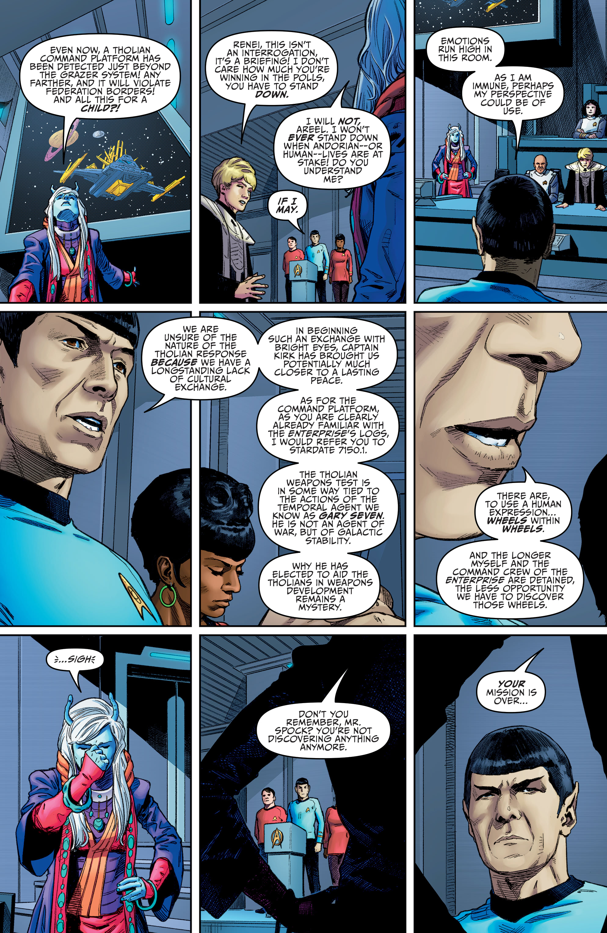 Read online Star Trek: Year Five comic -  Issue #22 - 9