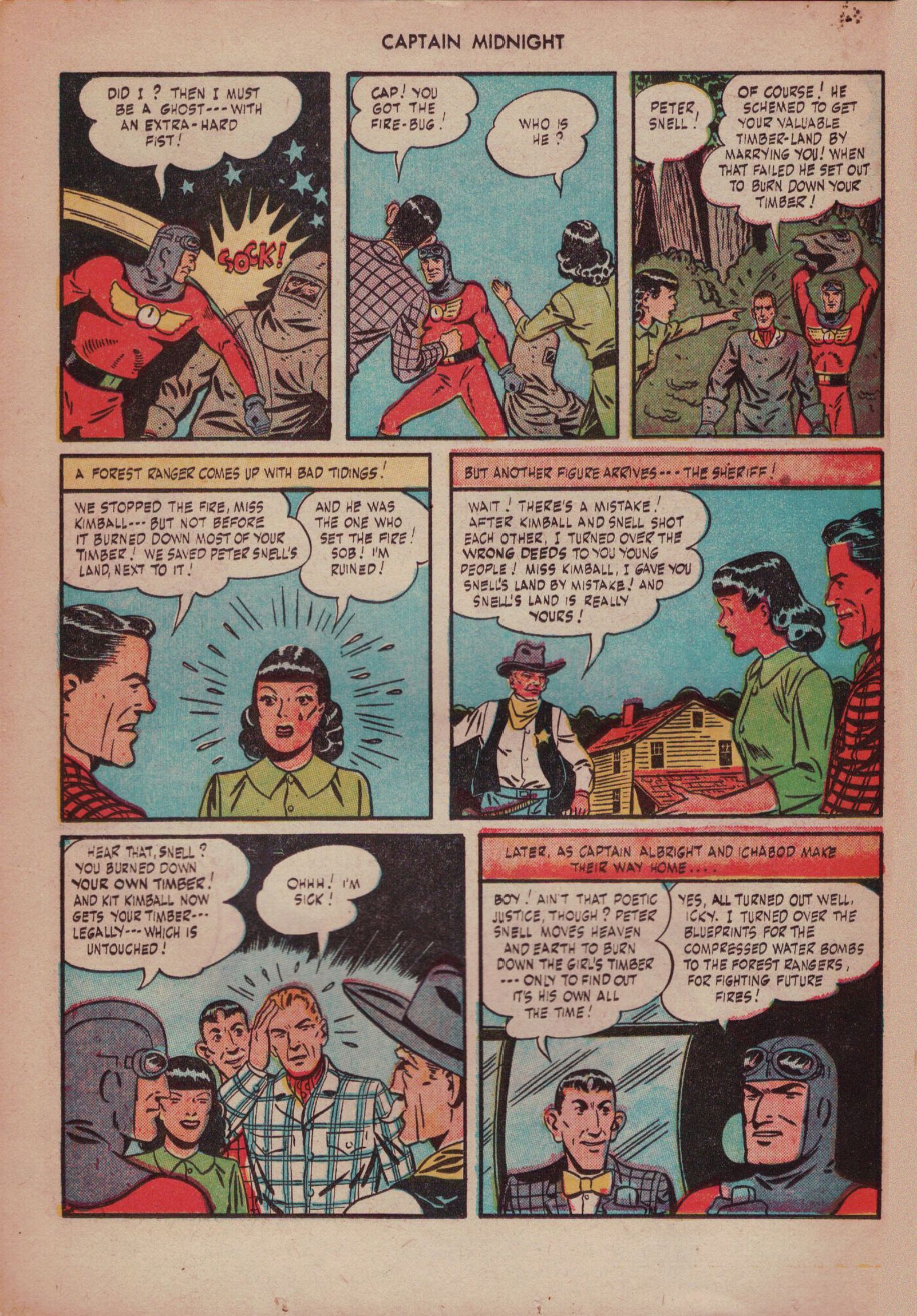 Read online Captain Midnight (1942) comic -  Issue #48 - 14