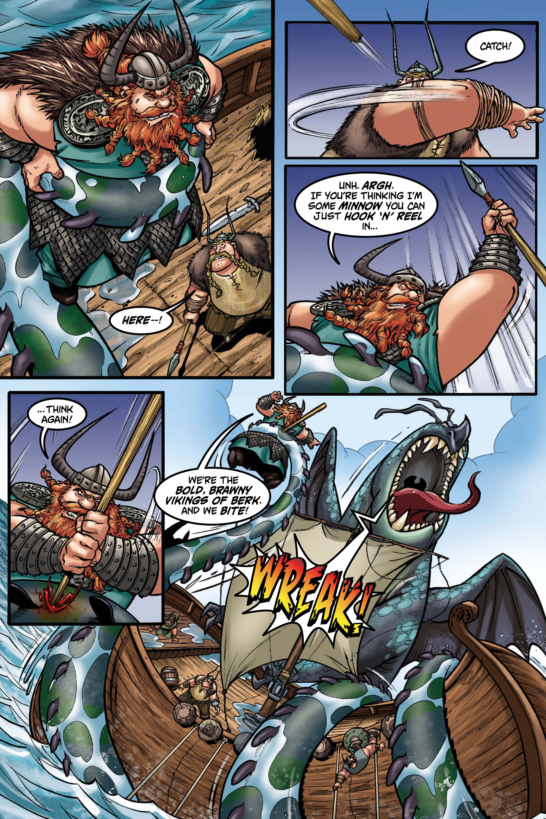 Read online DreamWorks Dragons: Riders of Berk comic -  Issue #2 - 49