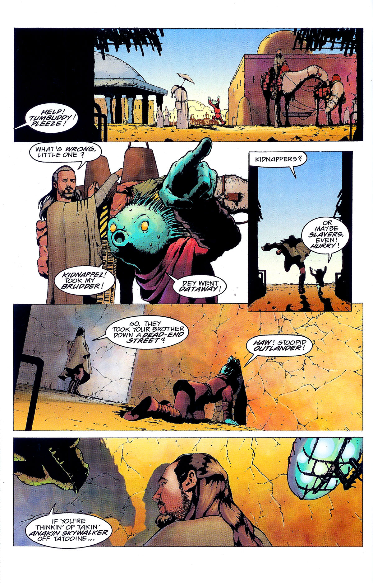 Read online Star Wars: Episode I comic -  Issue # Issue - Qui-Gon Jinn - 16