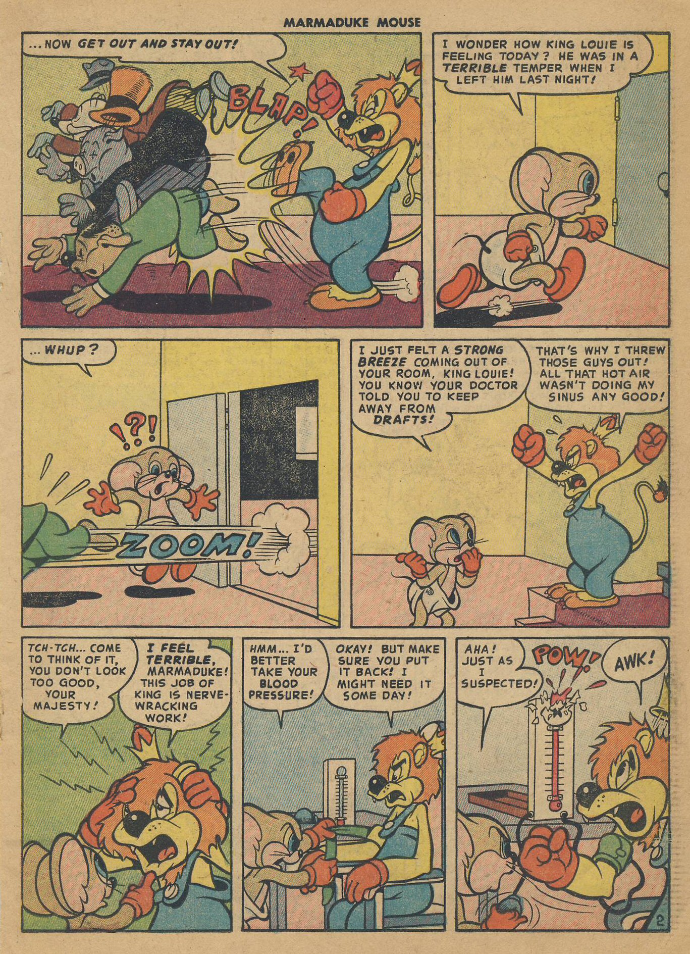 Read online Marmaduke Mouse comic -  Issue #54 - 19