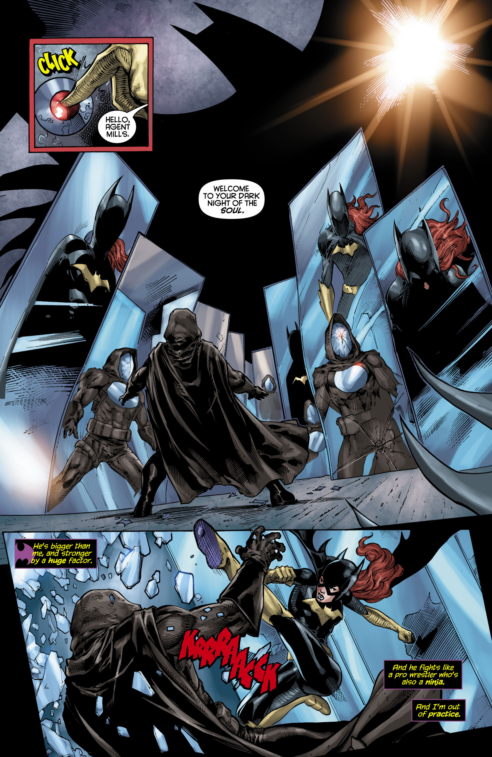 Read online Batgirl (2011) comic -  Issue # _TPB The Darkest Reflection - 84