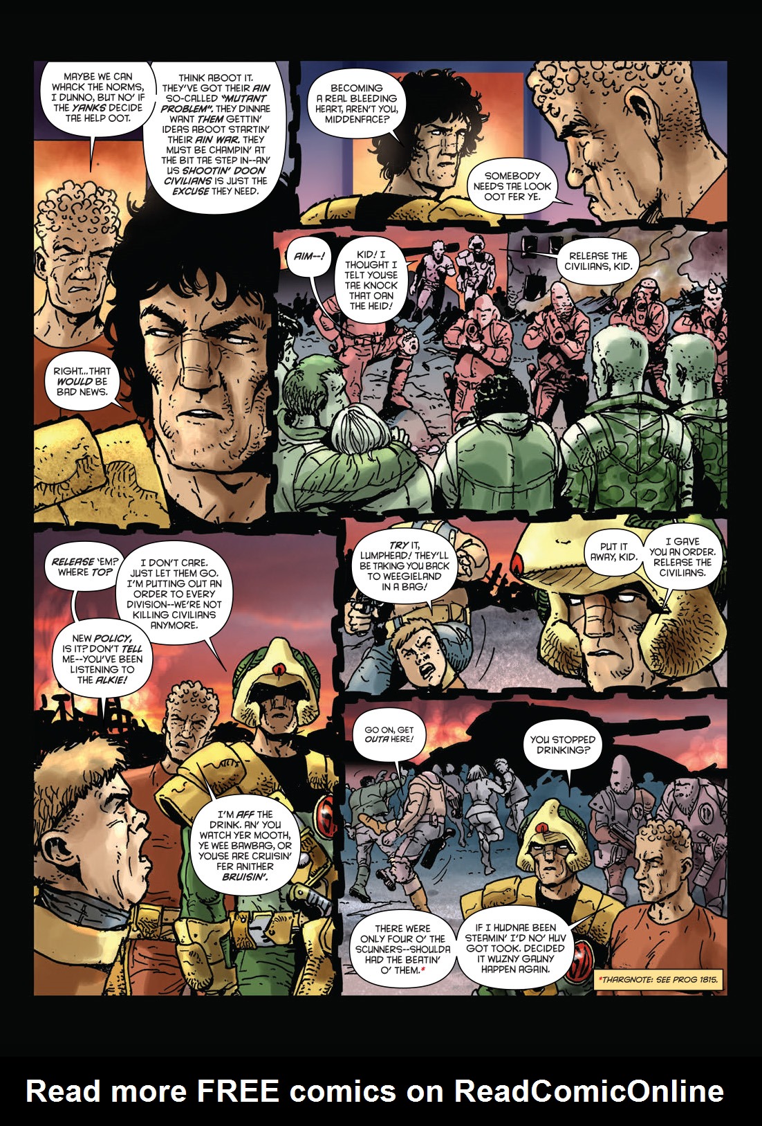 Read online Strontium Dog: The Life and Death of Johnny Alpha: Dogs of War comic -  Issue # TPB - 73