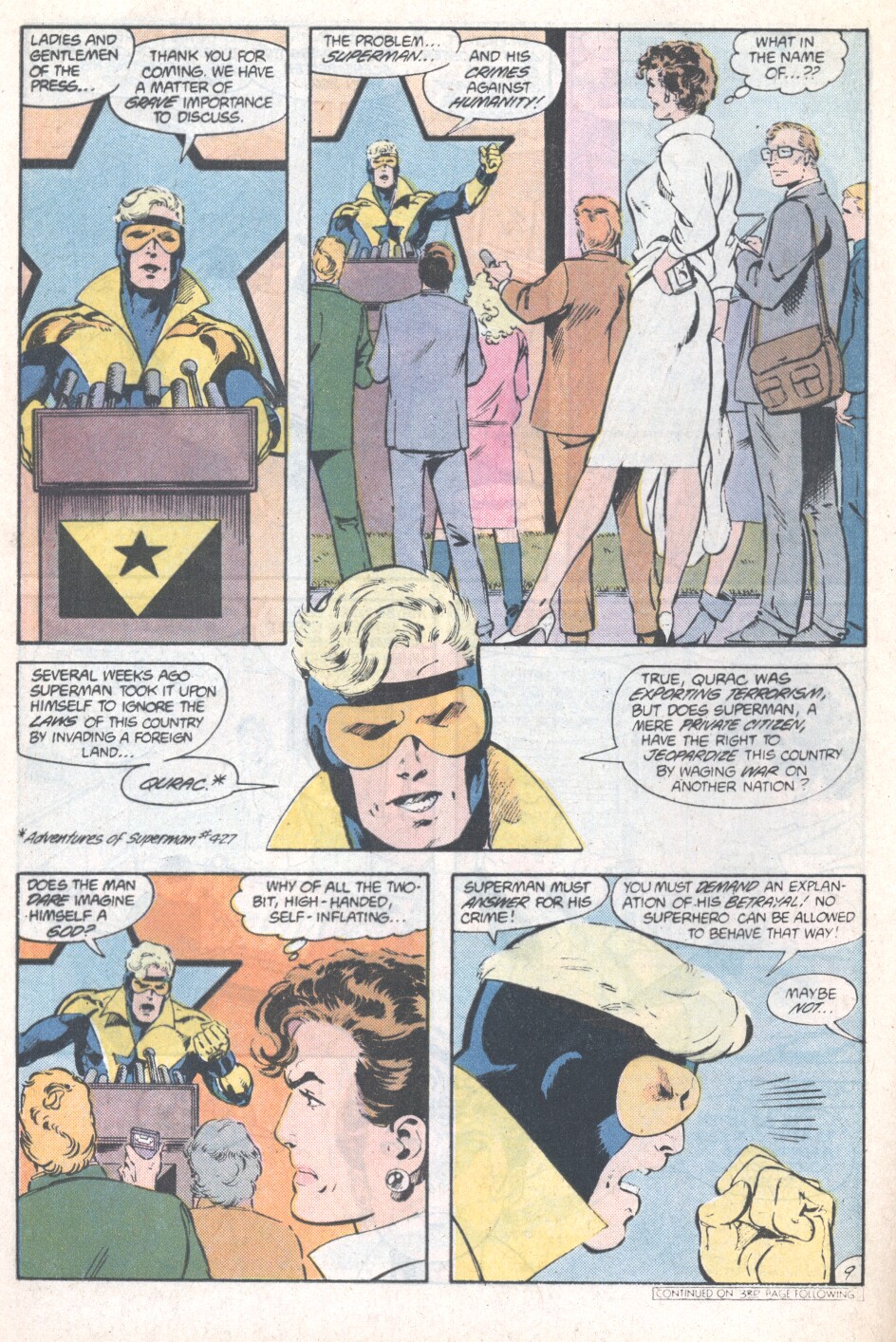 Read online Action Comics (1938) comic -  Issue #594 - 10