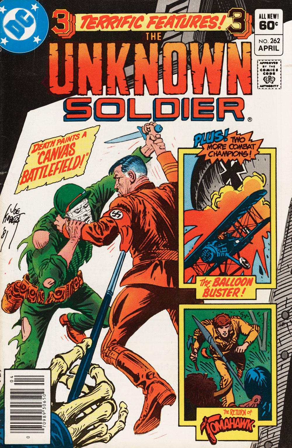 Read online Unknown Soldier (1977) comic -  Issue #262 - 1