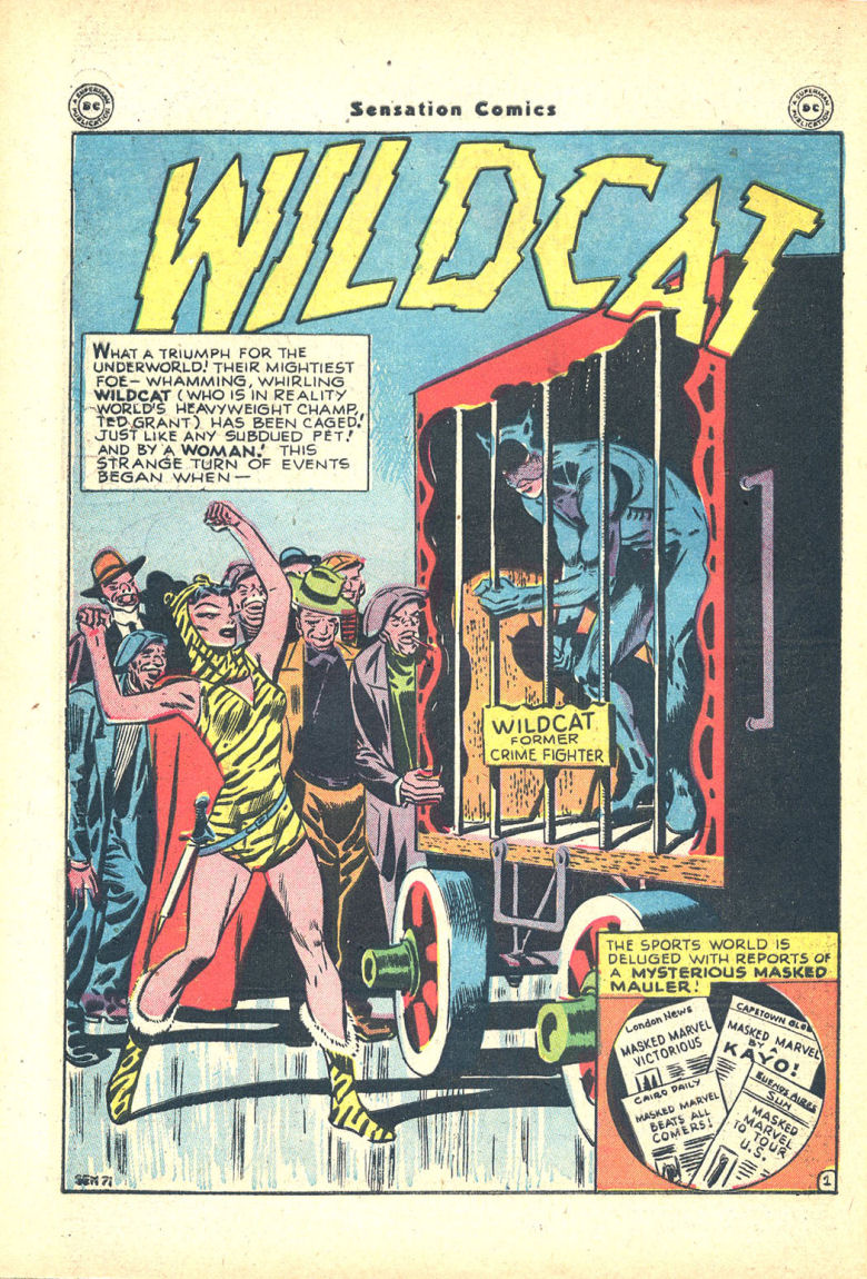 Read online Sensation (Mystery) Comics comic -  Issue #68 - 42