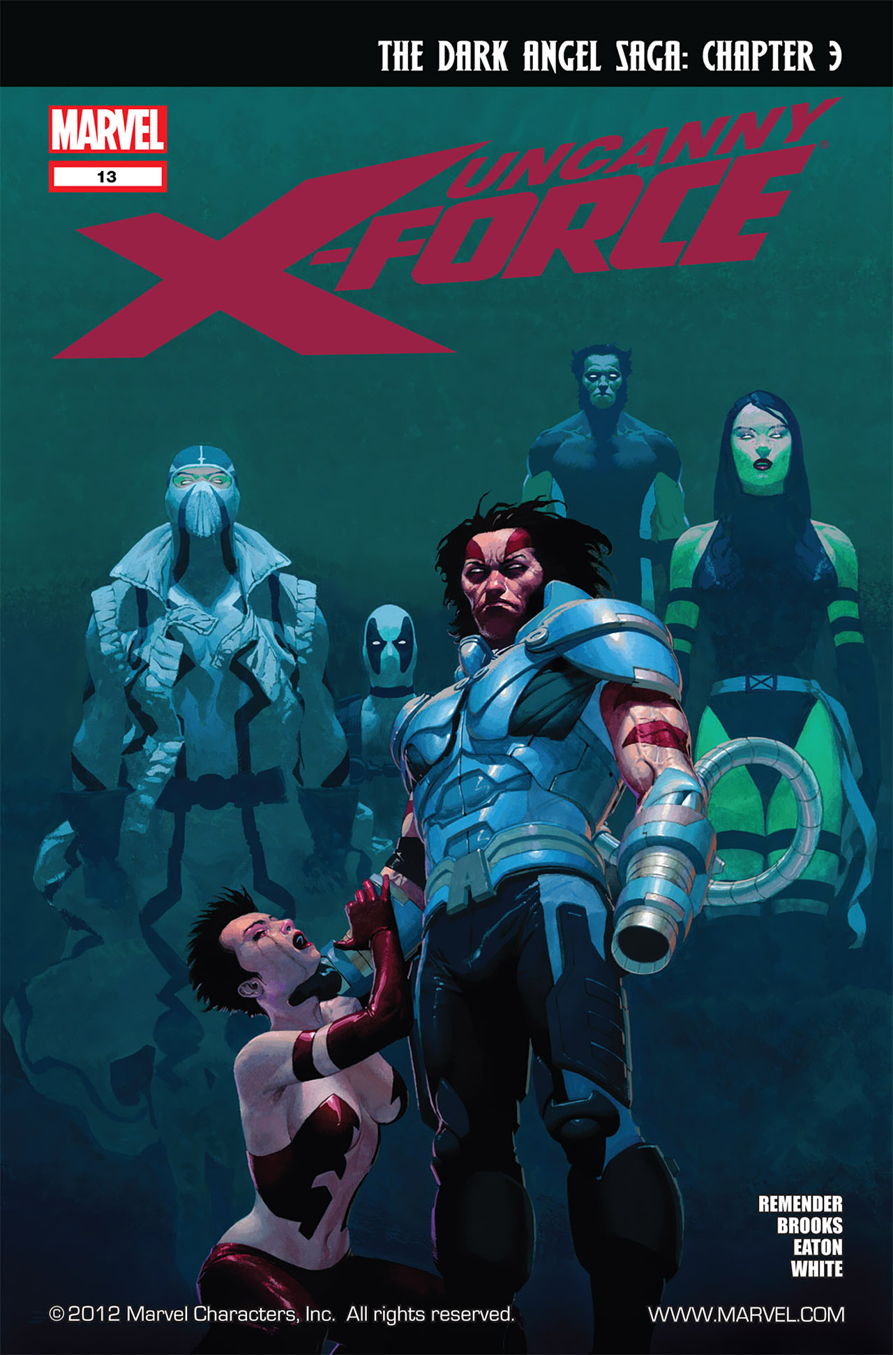 Read online Uncanny X-Force (2010) comic -  Issue #13 - 1