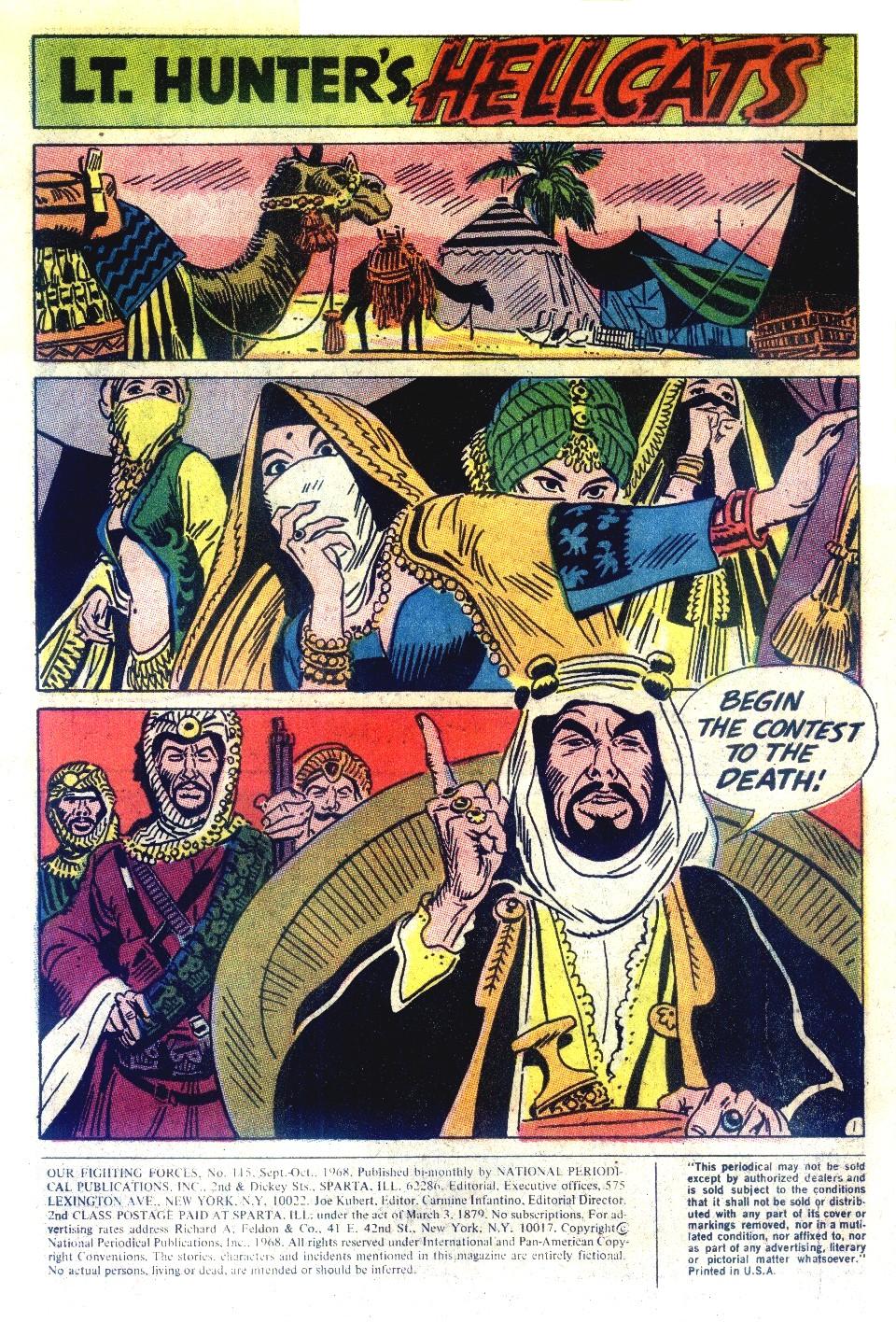 Read online Our Fighting Forces comic -  Issue #115 - 3