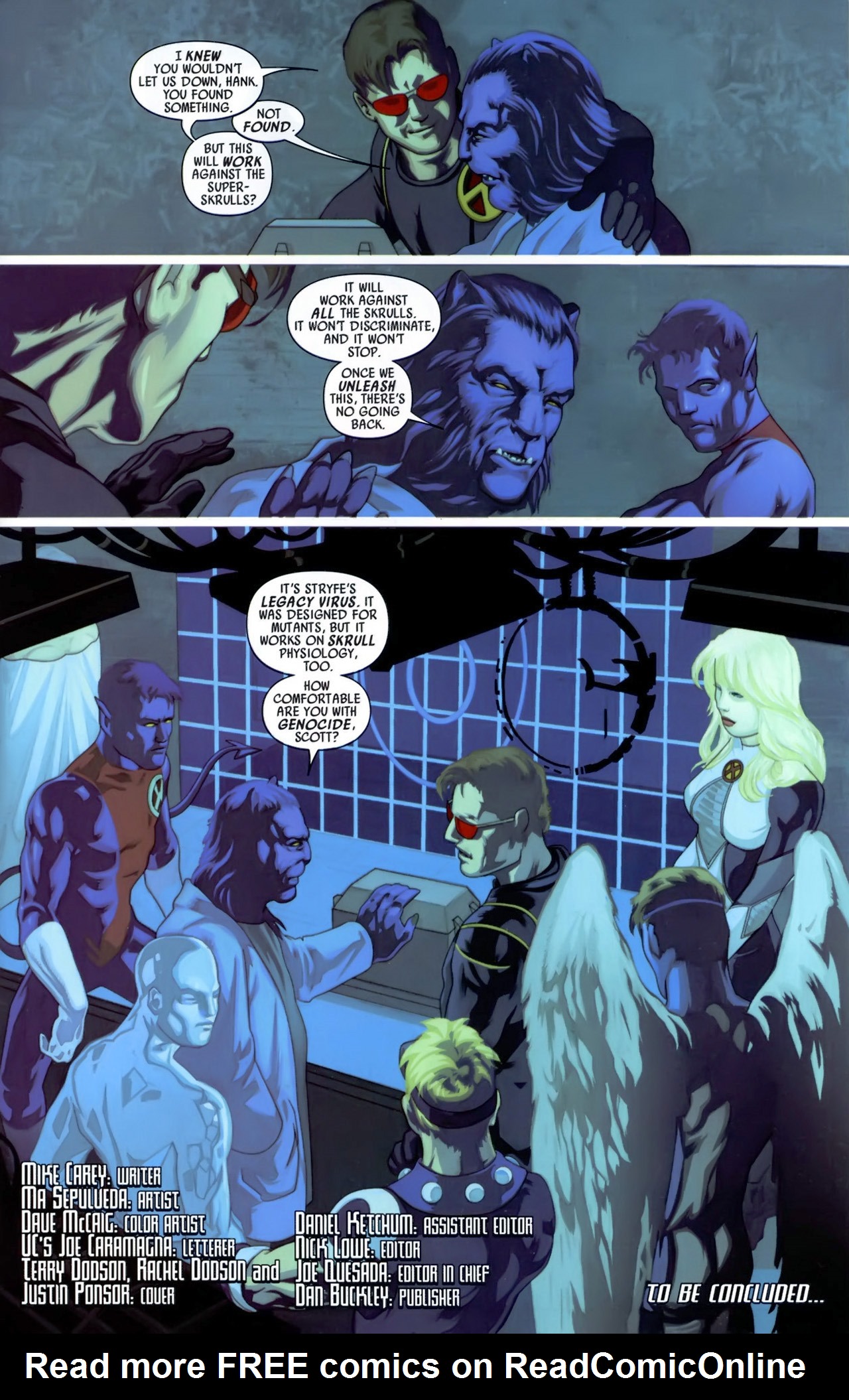 Read online Secret Invasion: X-Men comic -  Issue #3 - 24