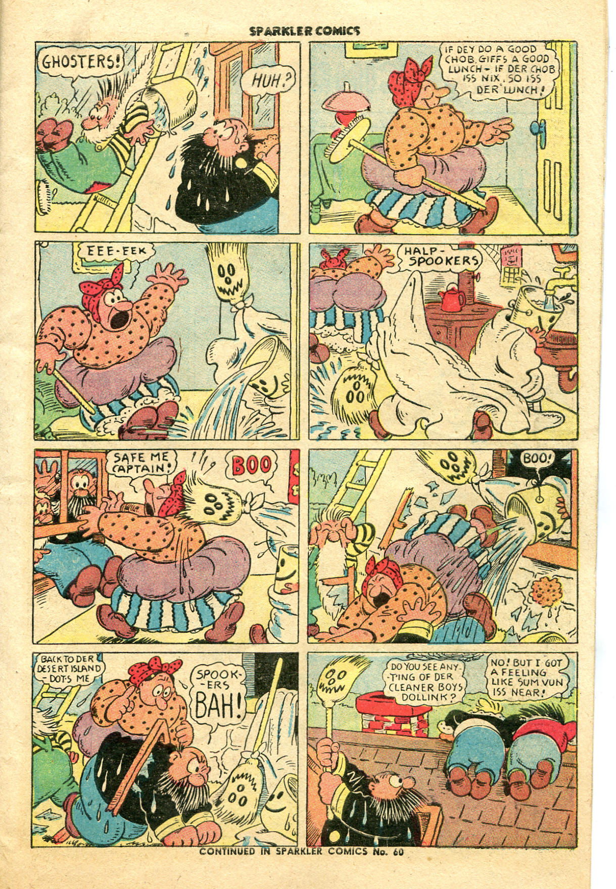 Read online Sparkler Comics comic -  Issue #59 - 7