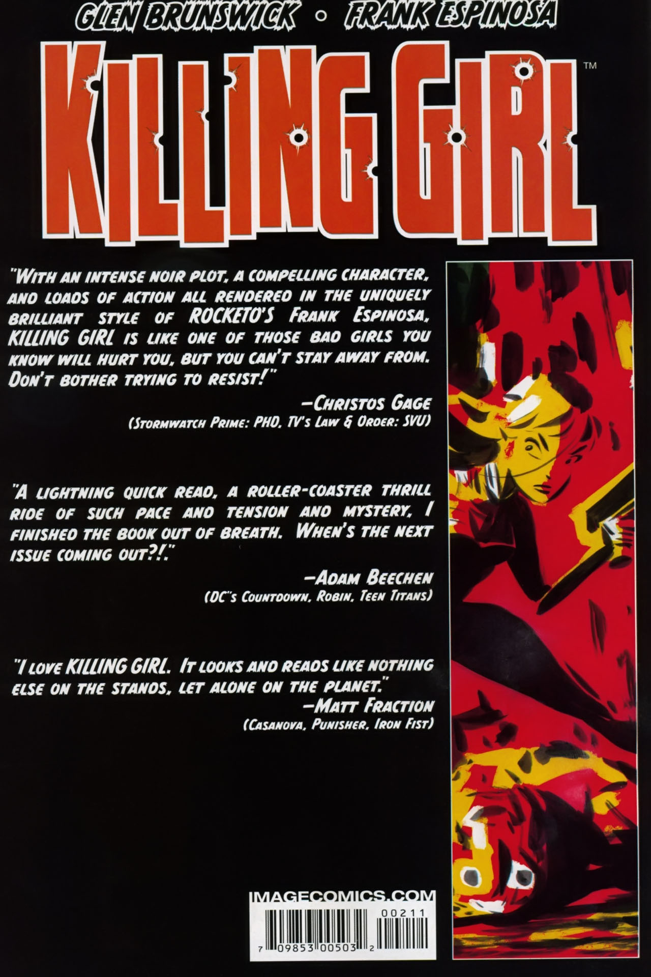 Read online Killing Girl comic -  Issue #2 - 28
