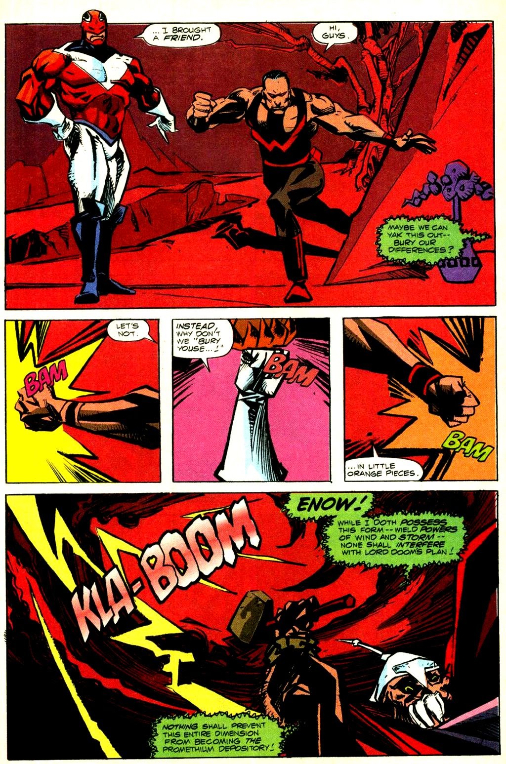Read online Excalibur (1988) comic -  Issue #38 - 18