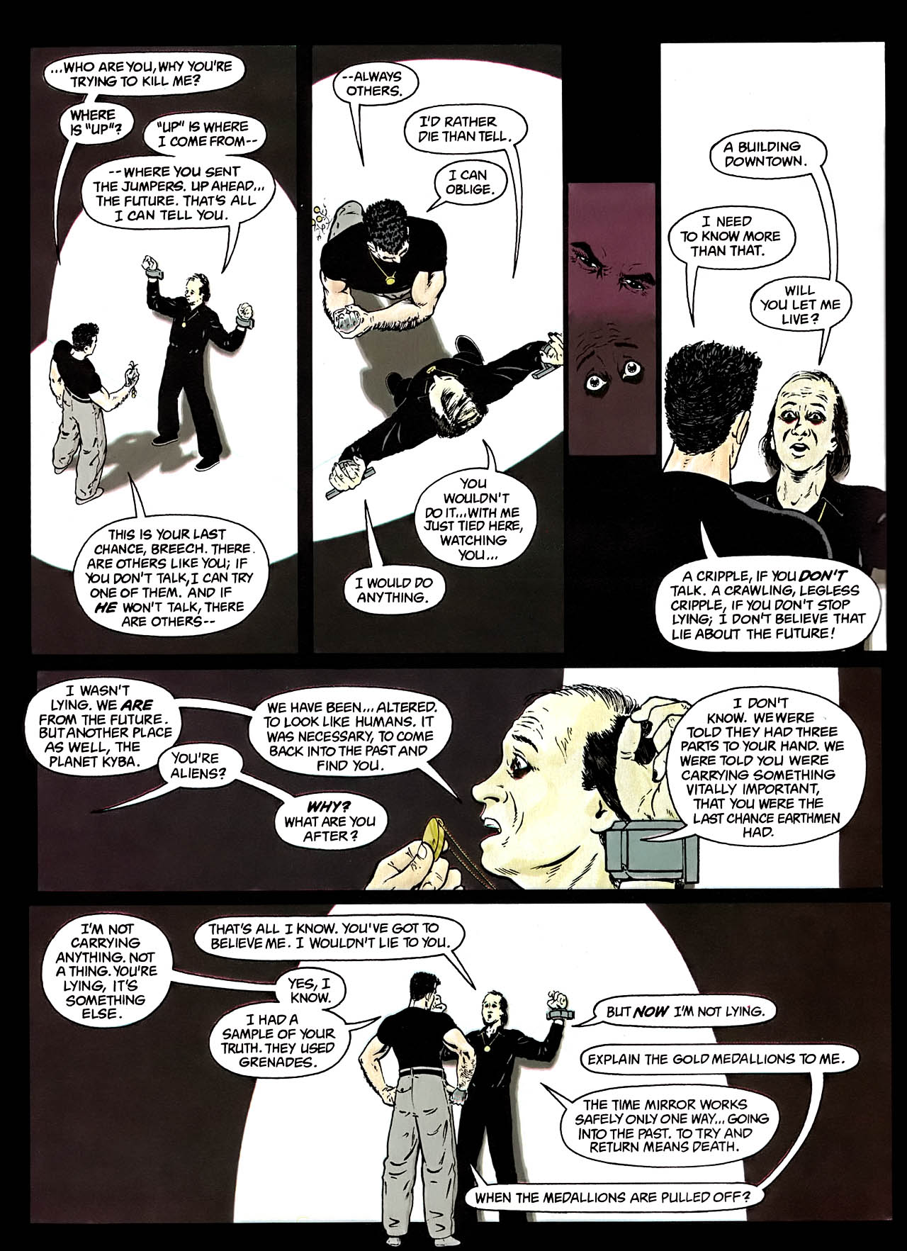 Read online Science Fiction Graphic Novel comic -  Issue #5 - 9