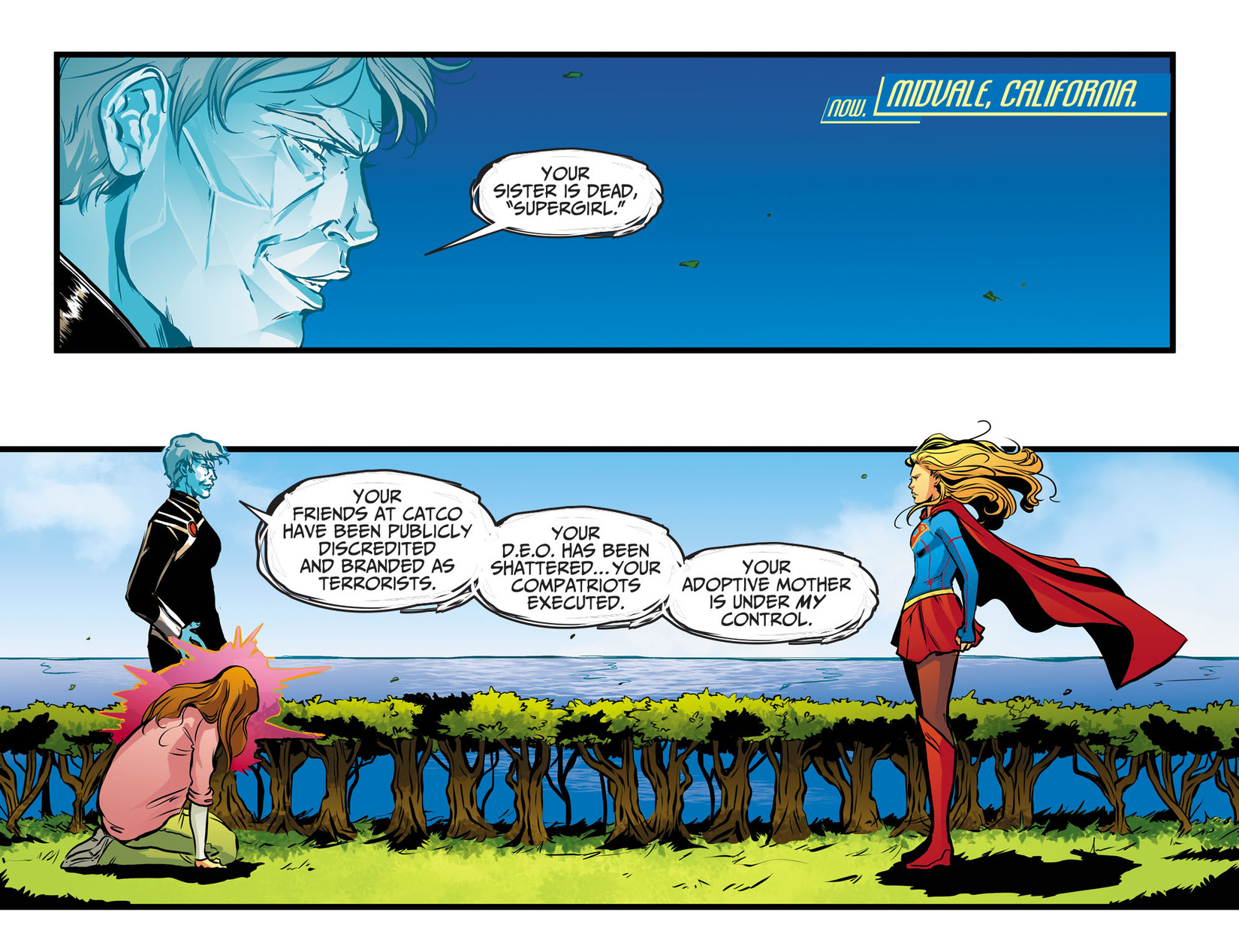 Read online Adventures of Supergirl comic -  Issue #12 - 3