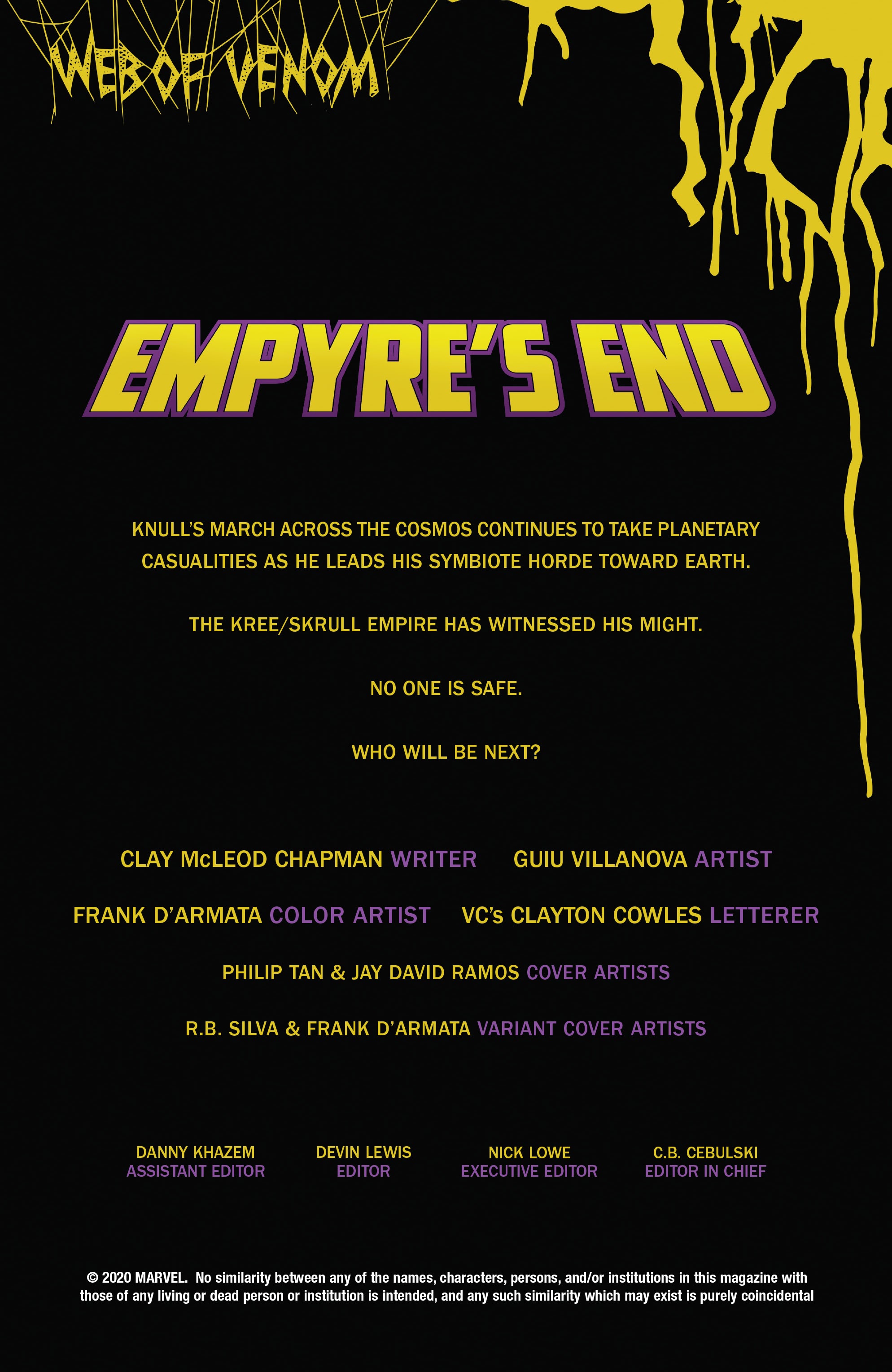 Read online Web Of Venom: Empyre's End comic -  Issue # Full - 32
