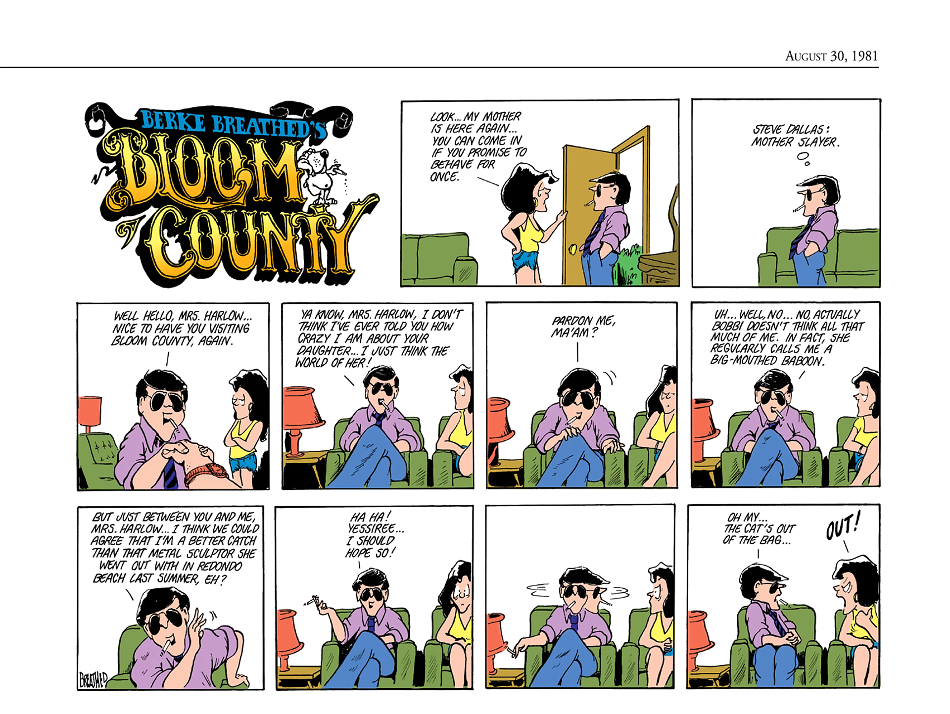 Read online The Bloom County Digital Library comic -  Issue # TPB 1 (Part 3) - 56