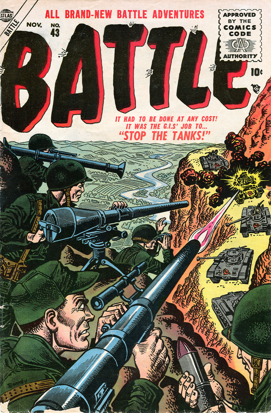 Read online Battle comic -  Issue #43 - 1