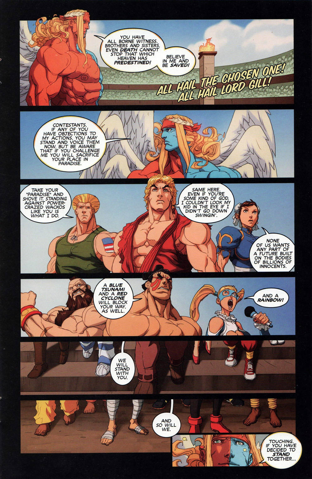 Read online Street Fighter Unlimited comic -  Issue #10 - 21