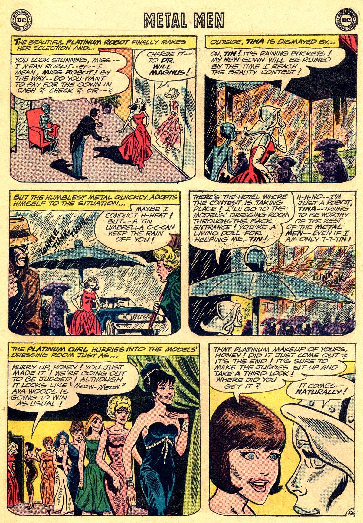 Read online Metal Men (1963) comic -  Issue #7 - 15