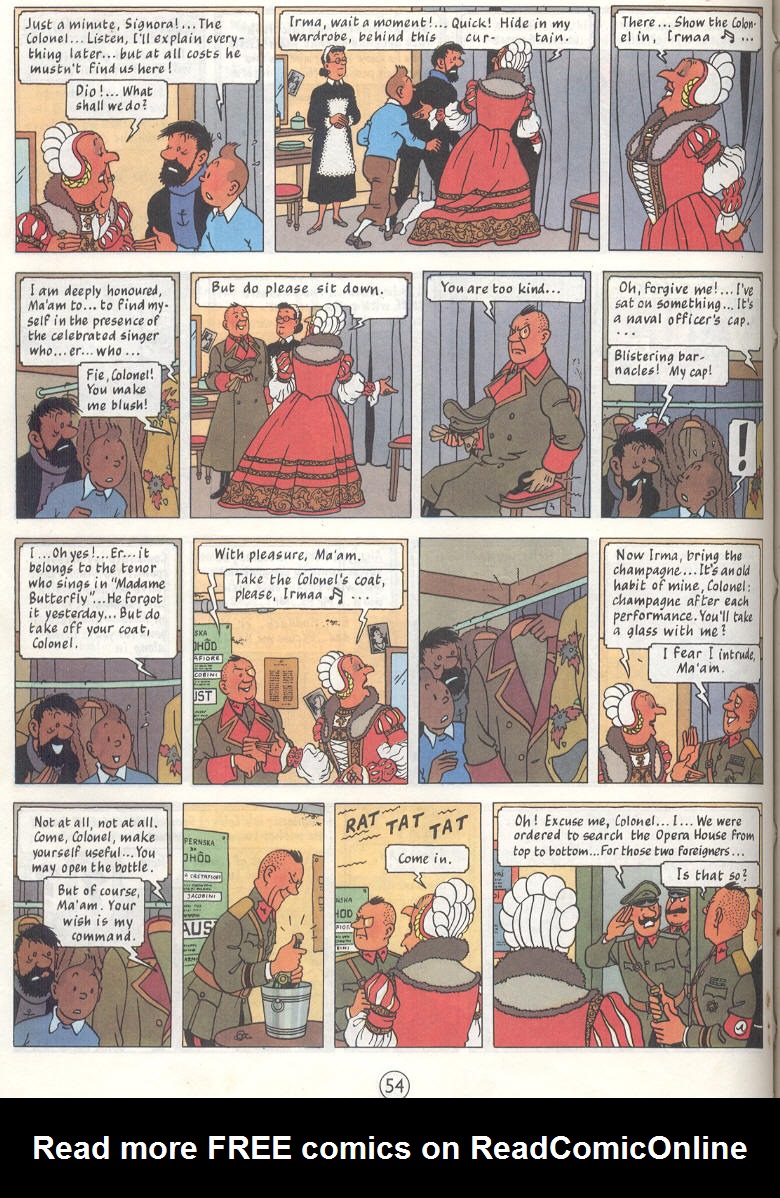 Read online The Adventures of Tintin comic -  Issue #18 - 78