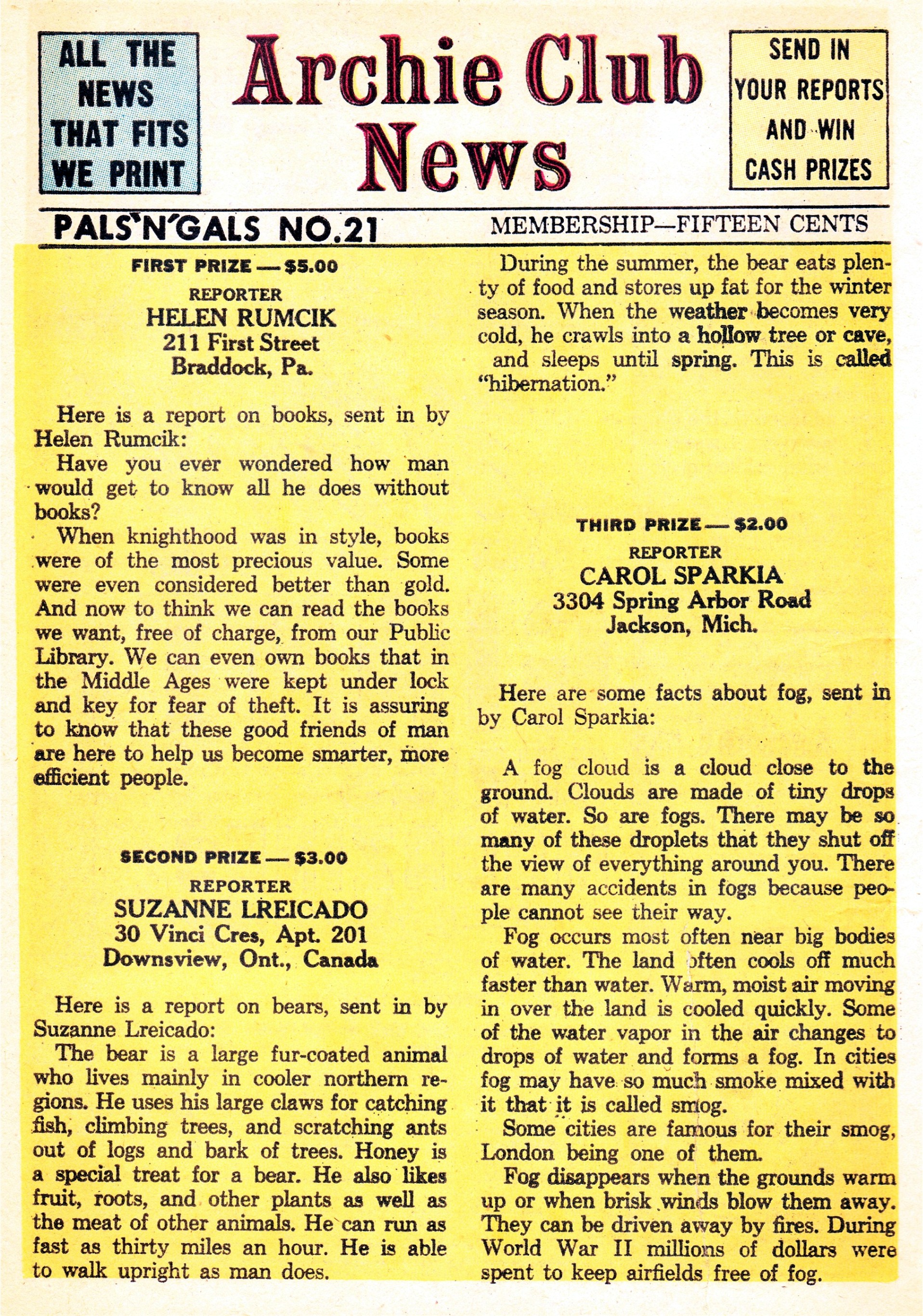 Read online Archie's Pals 'N' Gals (1952) comic -  Issue #21 - 26