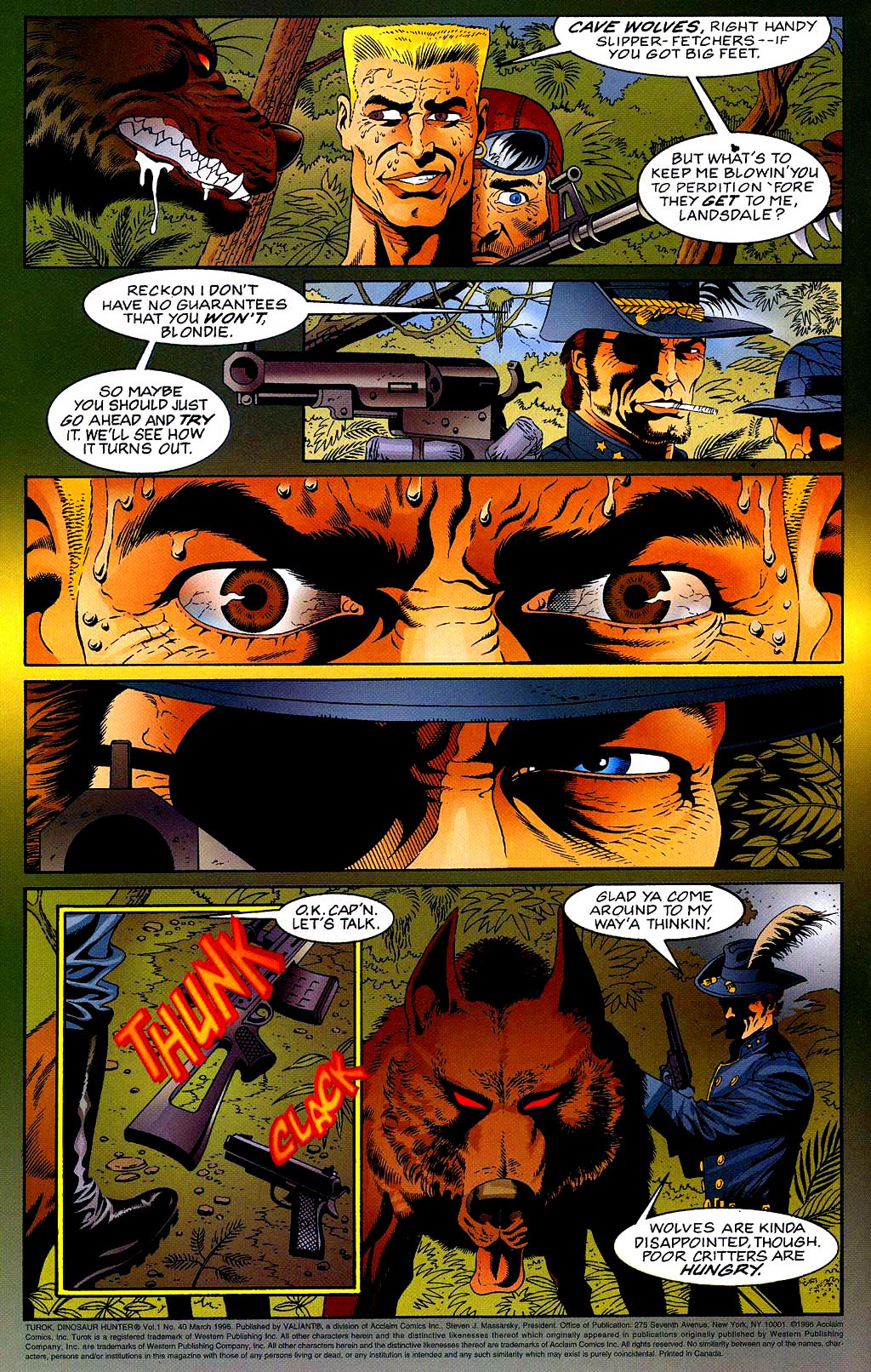 Read online Turok, Dinosaur Hunter (1993) comic -  Issue #40 - 4