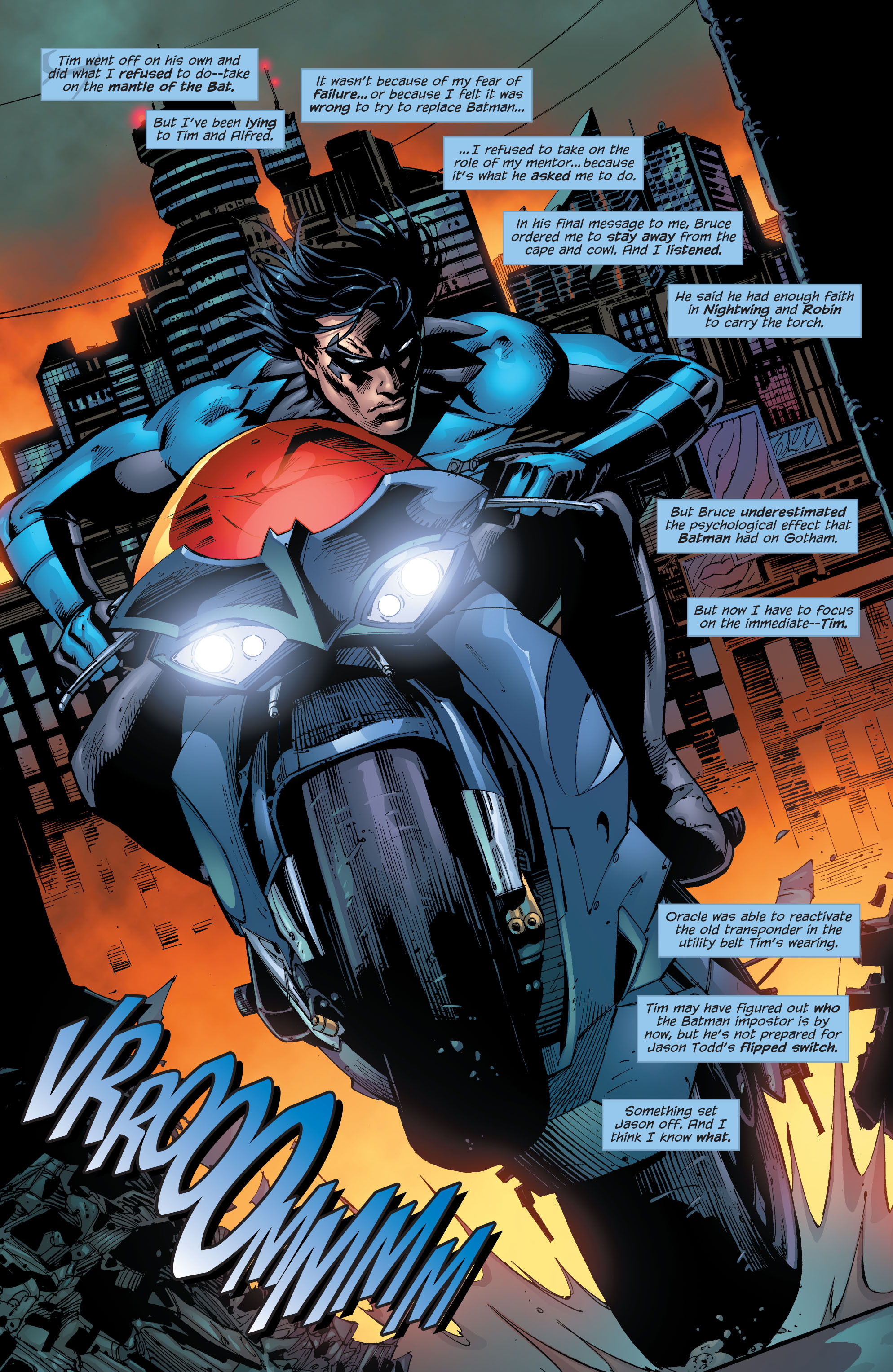 Read online Batman: Battle for the Cowl comic -  Issue #3 - 5