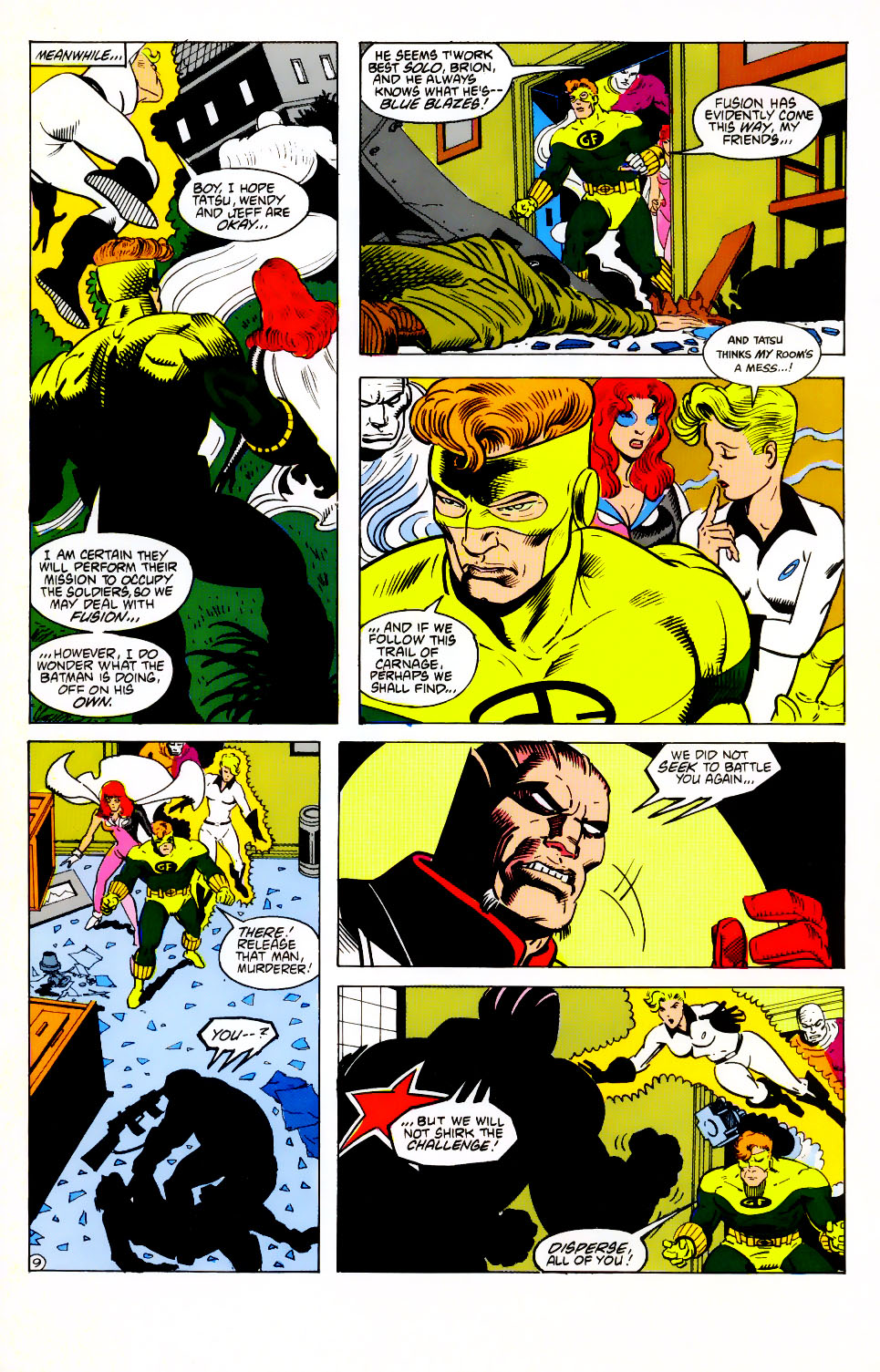 Read online The Outsiders (1985) comic -  Issue #24 - 10