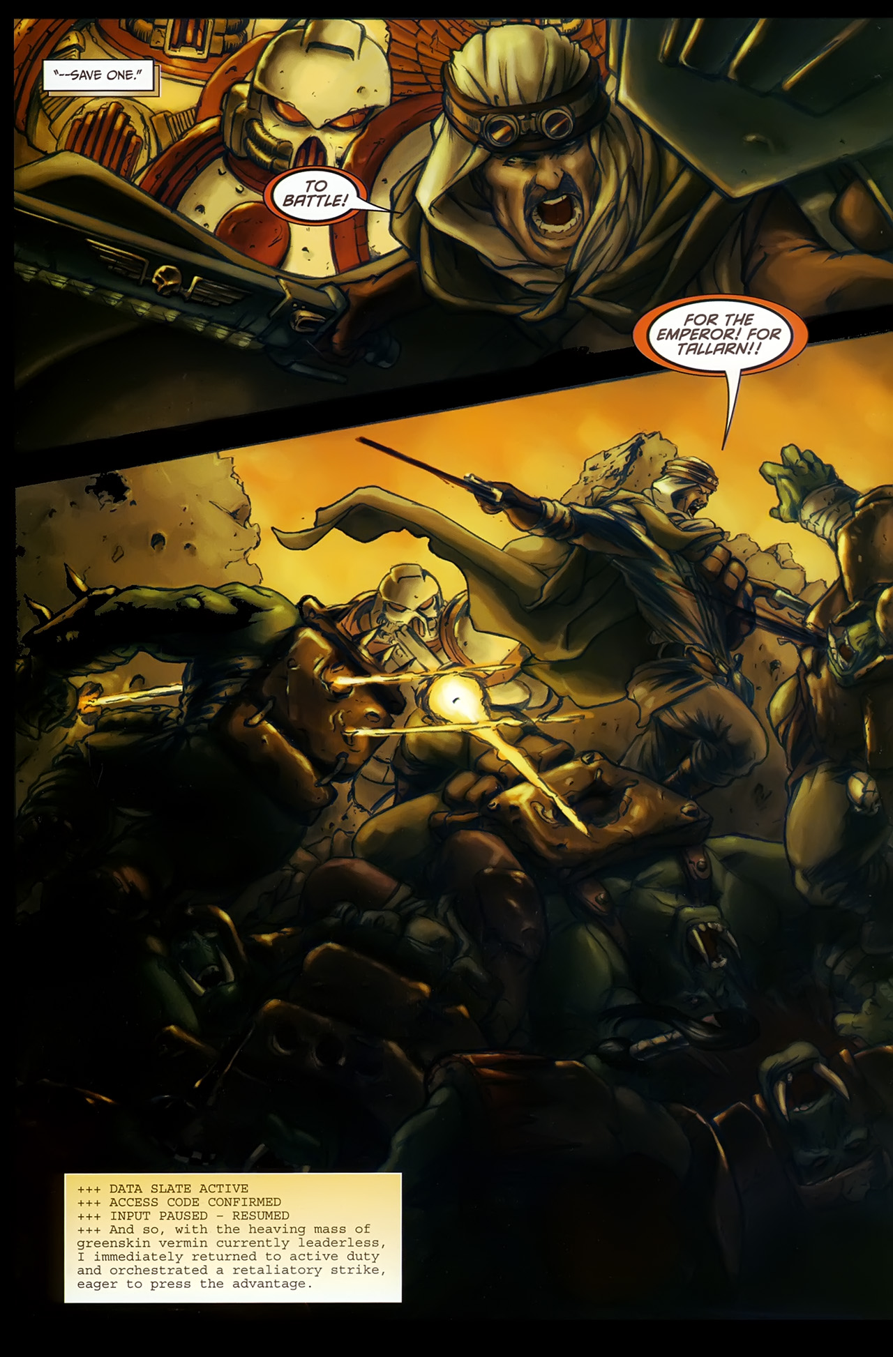 Read online Warhammer 40,000: Blood and Thunder comic -  Issue #4 - 20