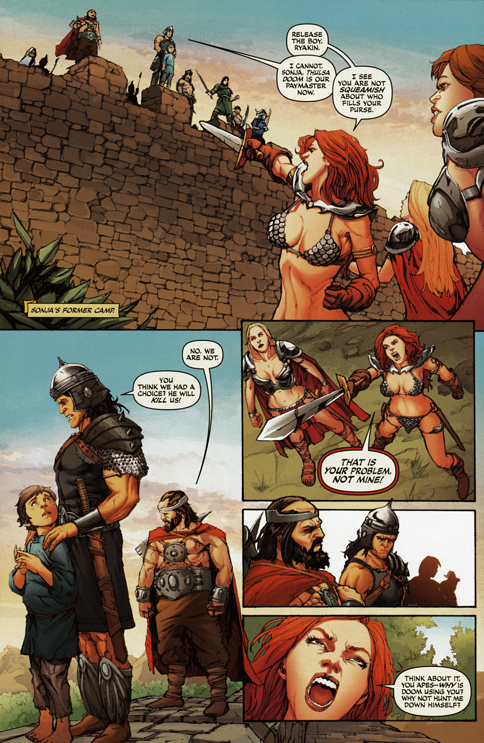Read online Queen Sonja comic -  Issue #19 - 6