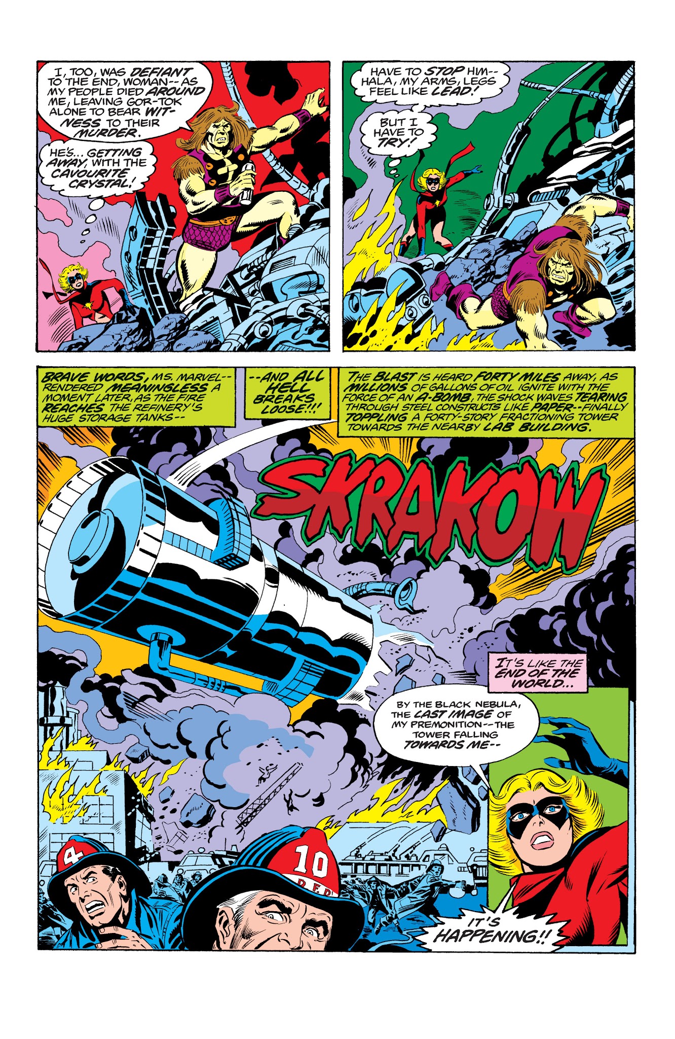 Read online Marvel Masterworks: Ms. Marvel comic -  Issue # TPB 1 - 113