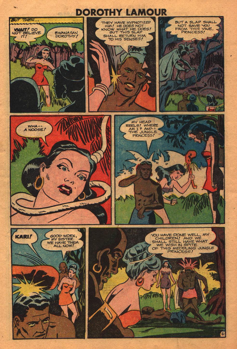 Read online Dorothy Lamour Jungle Princess comic -  Issue #2 - 30