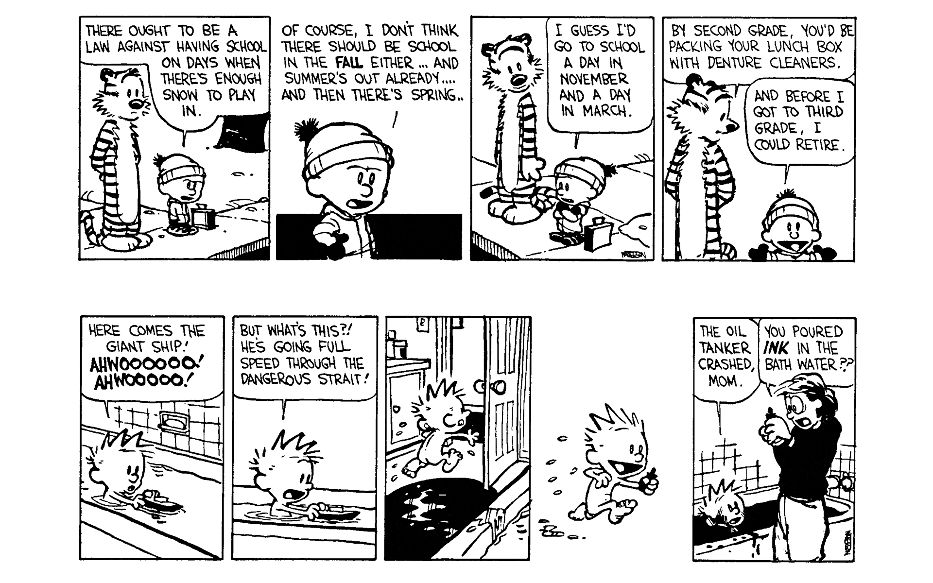 Read online Calvin and Hobbes comic -  Issue #7 - 130