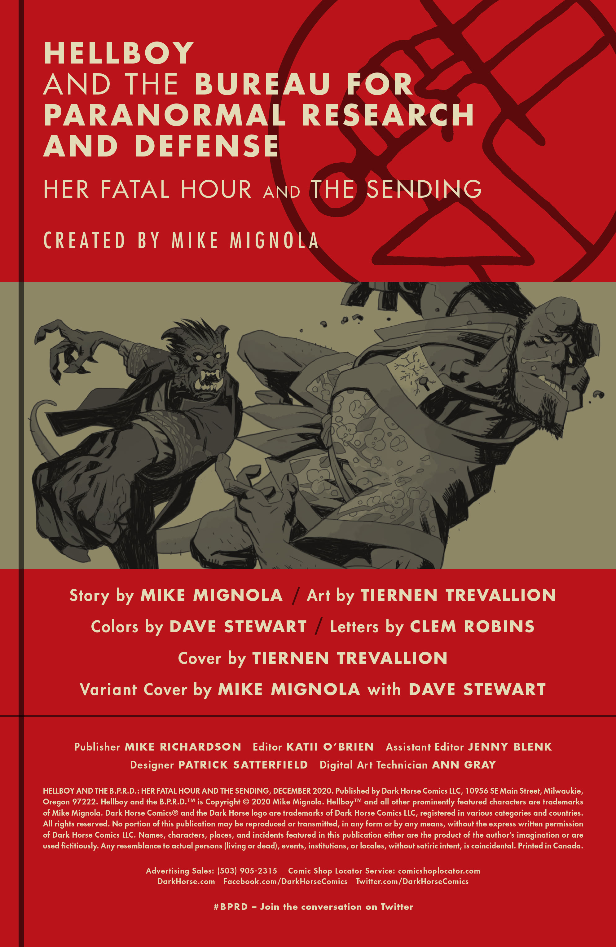 Read online Hellboy and the B.P.R.D.: Her Fatal Hour comic -  Issue # Full - 2