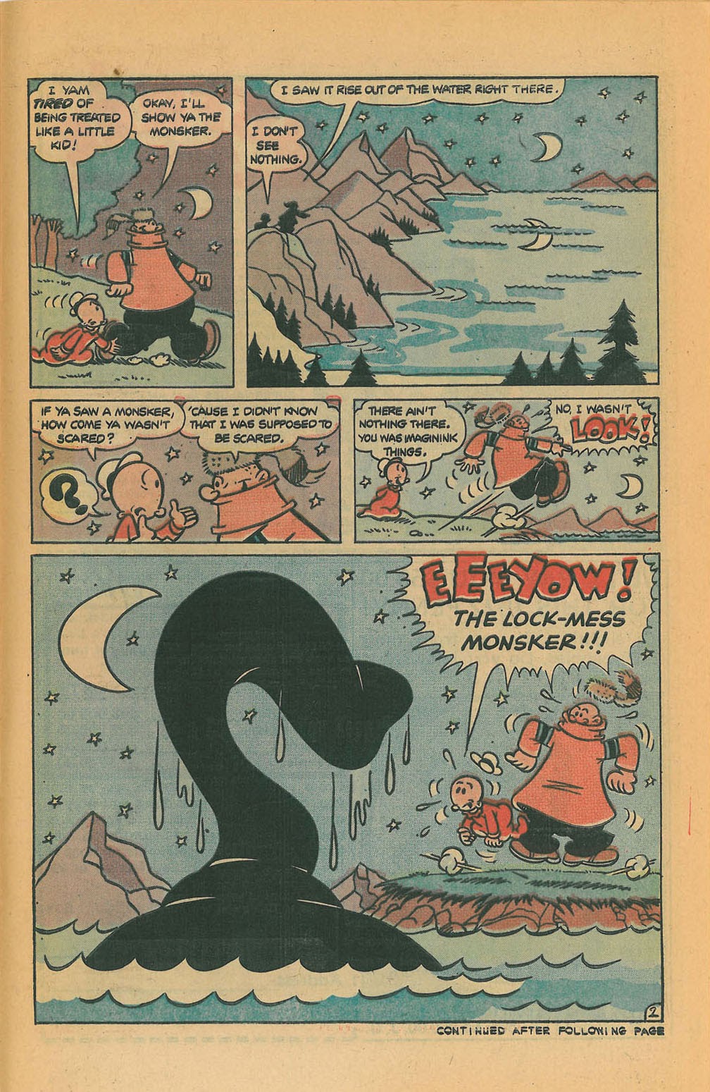 Read online Popeye (1948) comic -  Issue #129 - 29